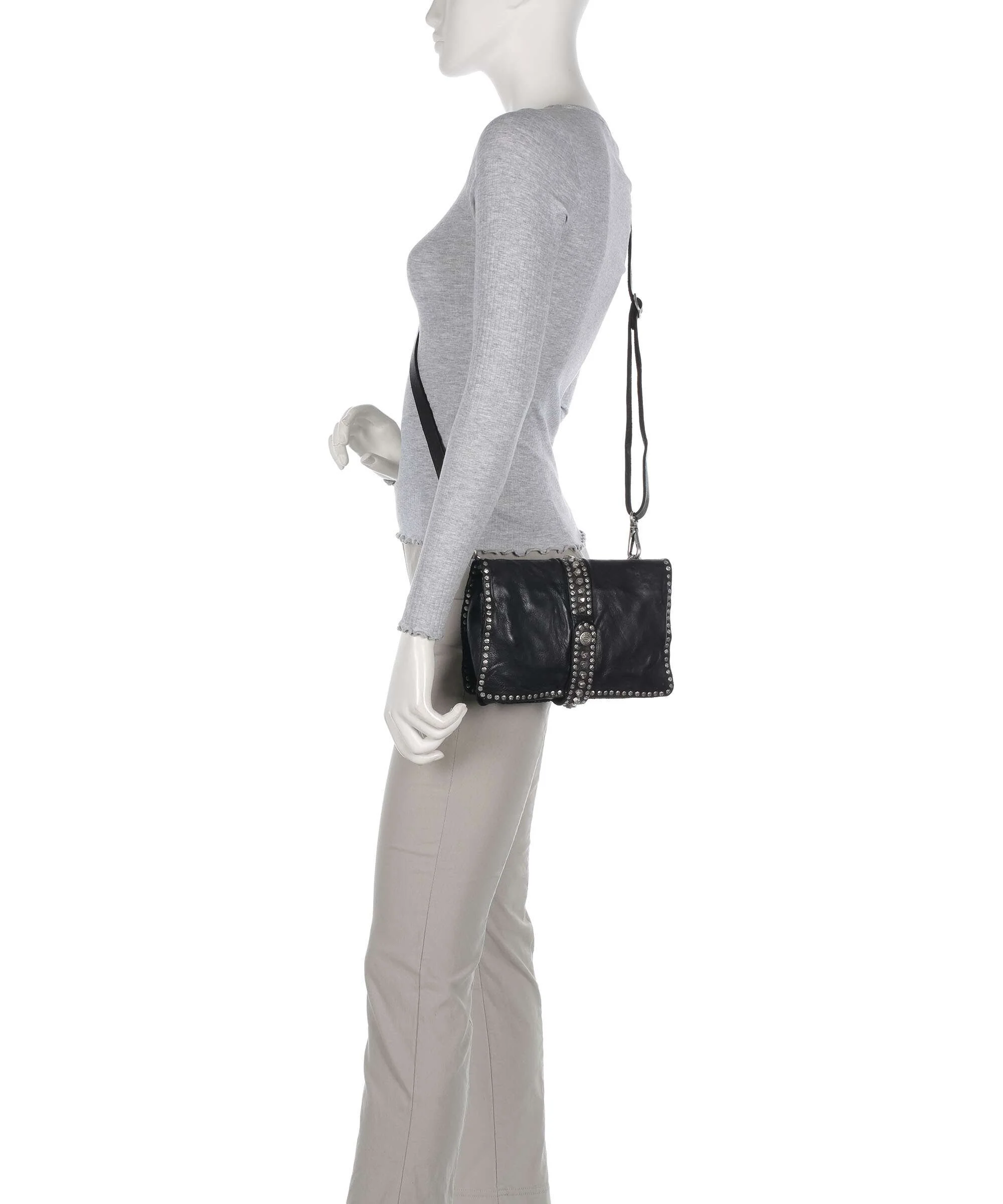 Campomaggi Crossbody tas black - Image 3
