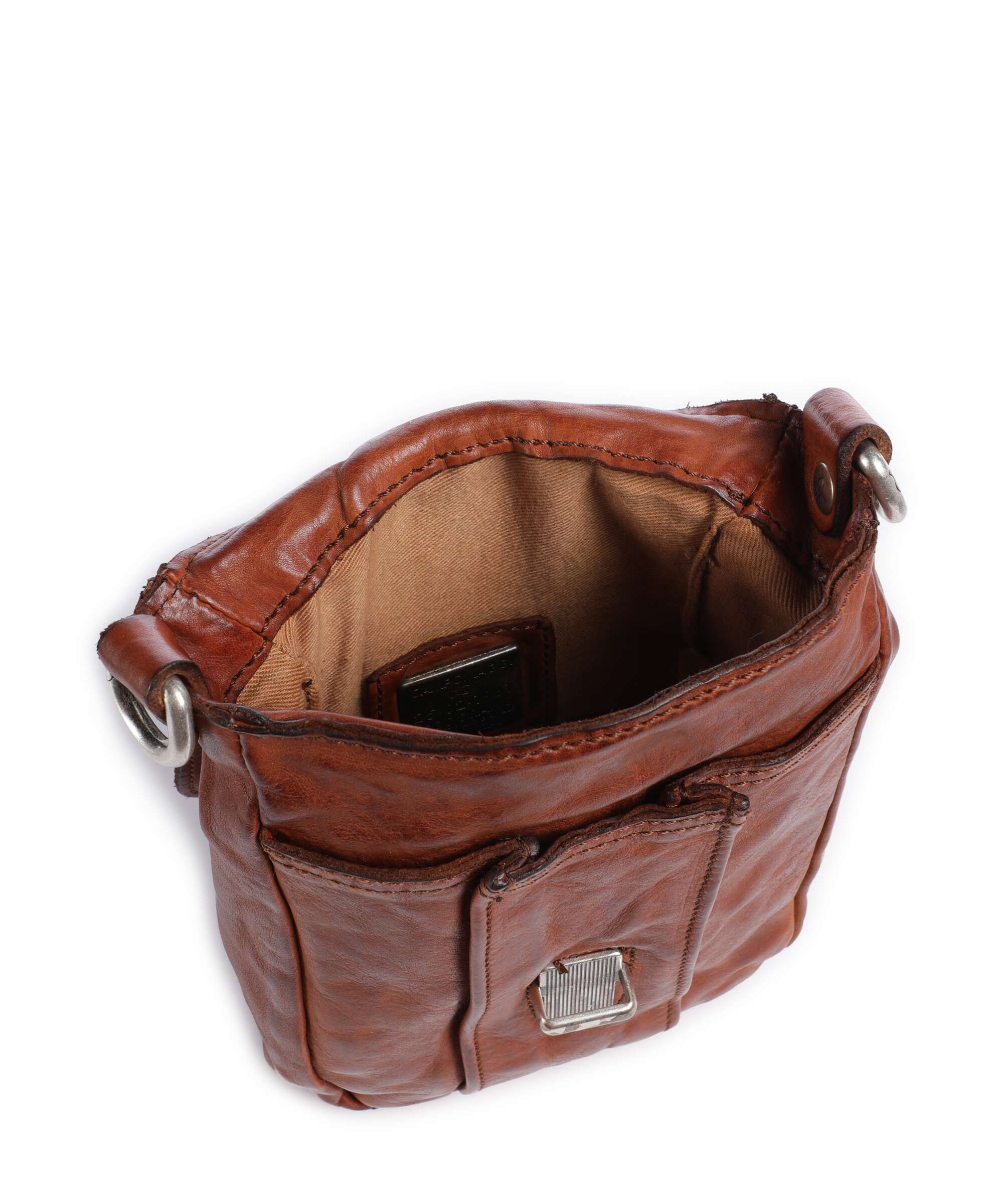 Campomaggi Crossbody tas cognac - Image 5