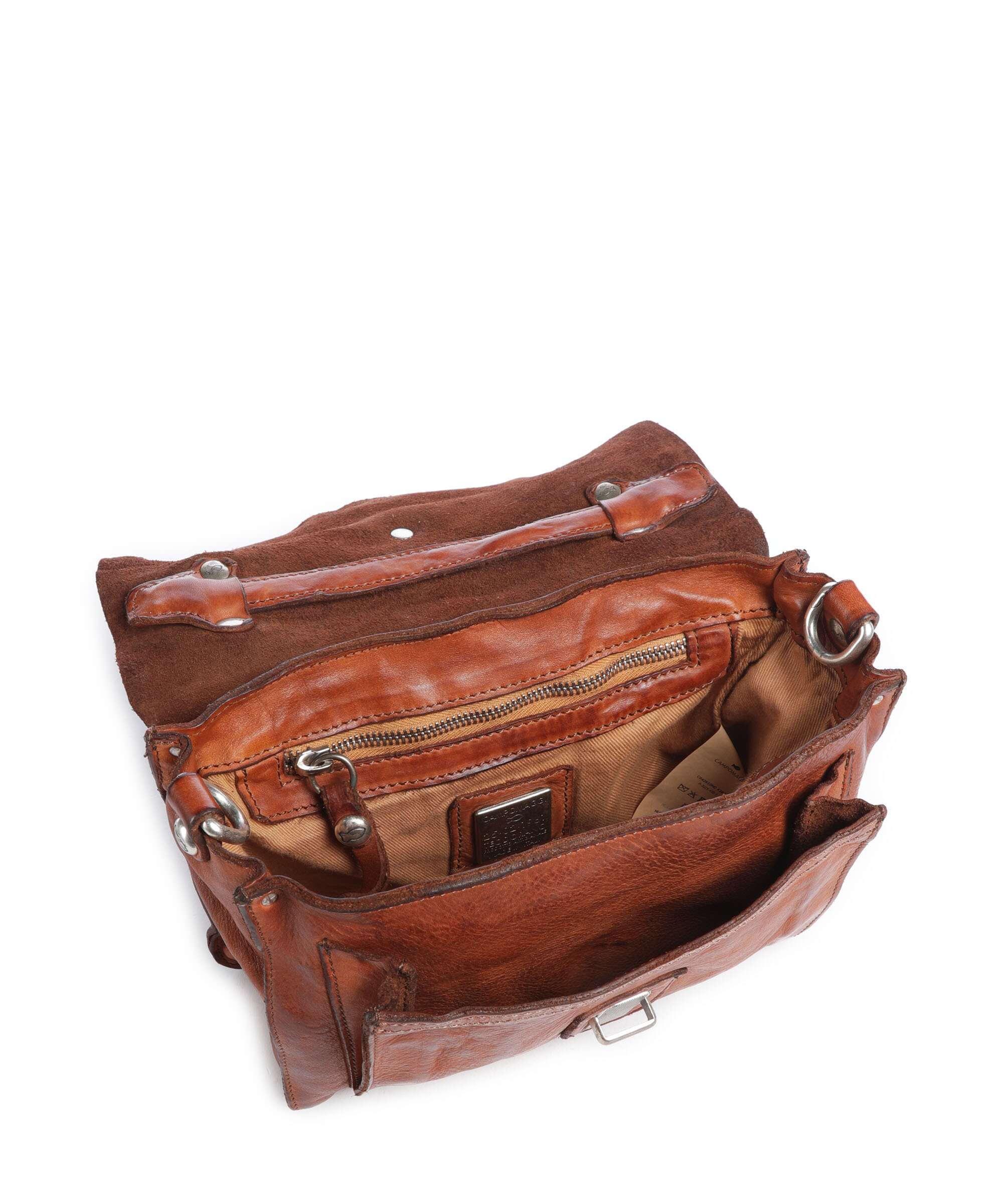Campomaggi Crossbody tas cognac - Image 6