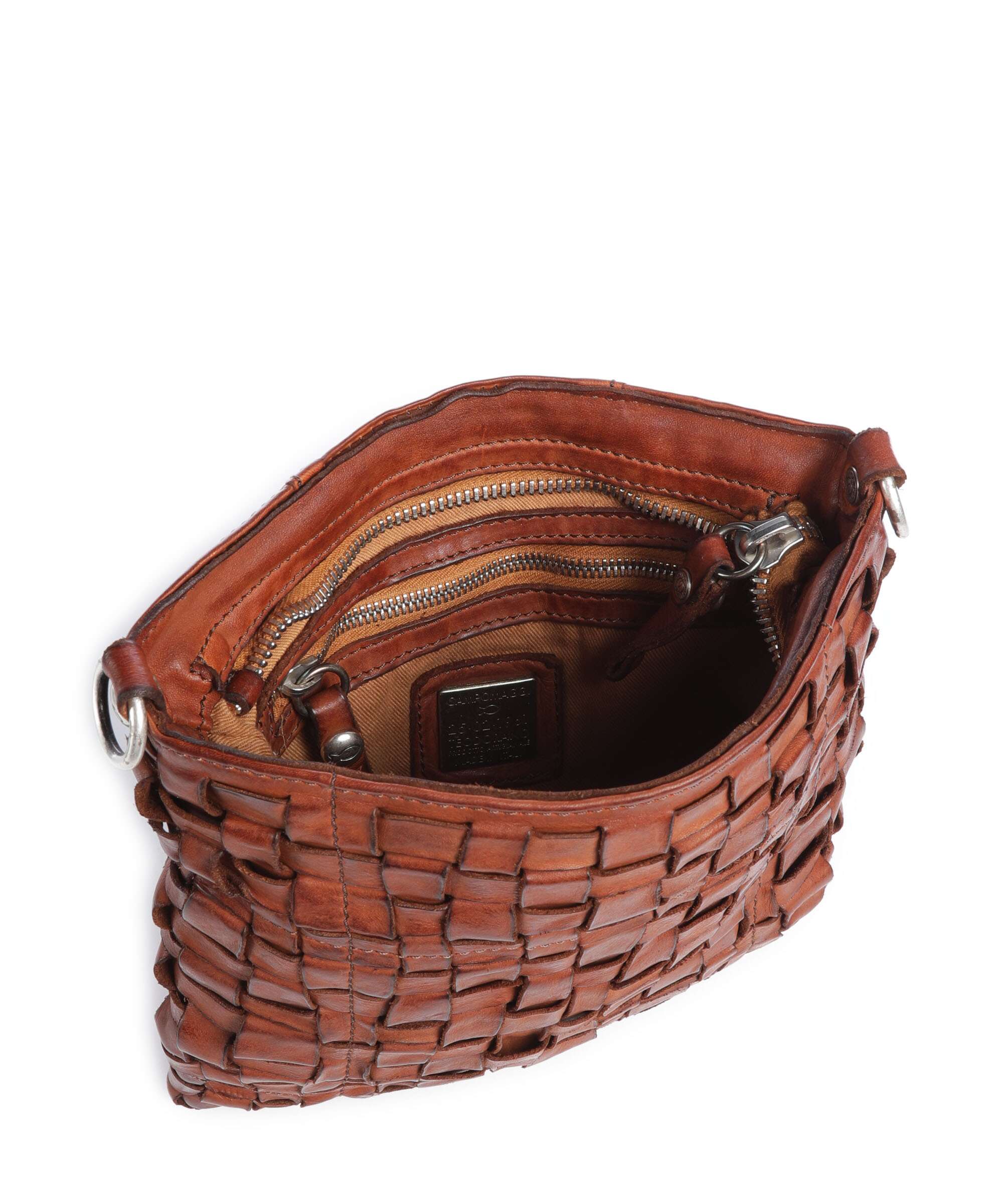 Campomaggi Crossbody tas cognac - Image 6