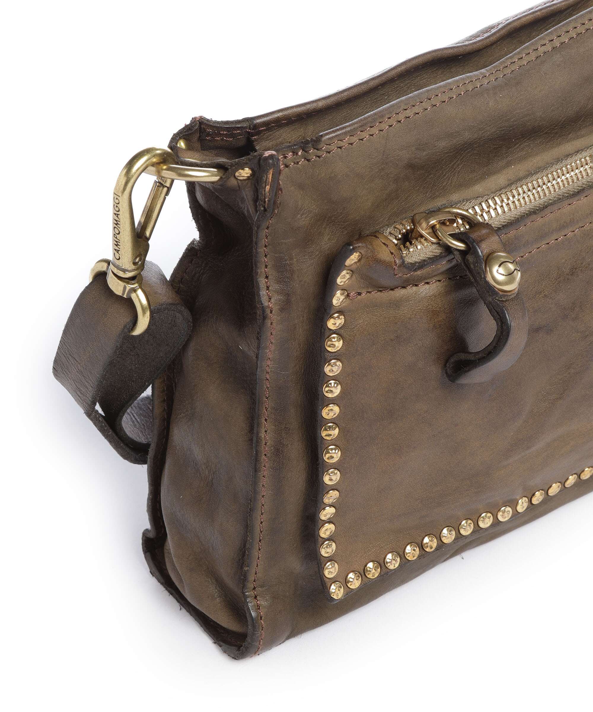 Campomaggi Crossbody tas verde militare - Image 4