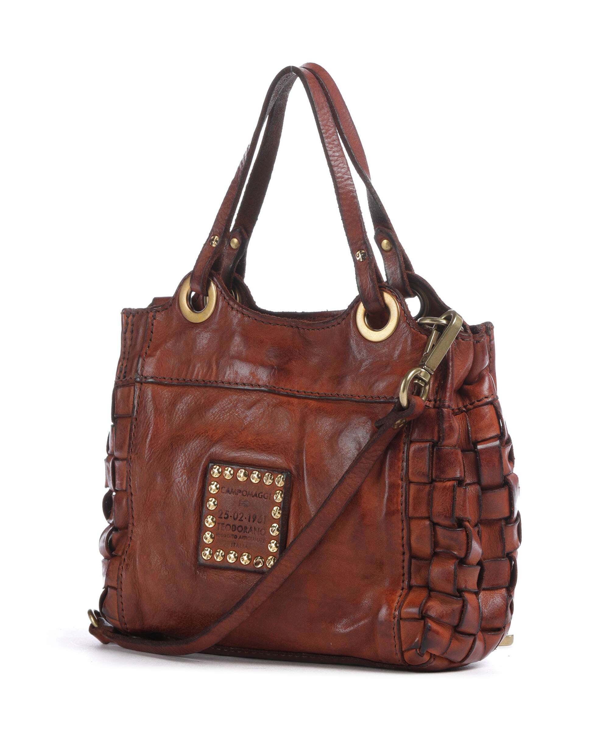 Campomaggi Crossbody tas cognac - Image 2