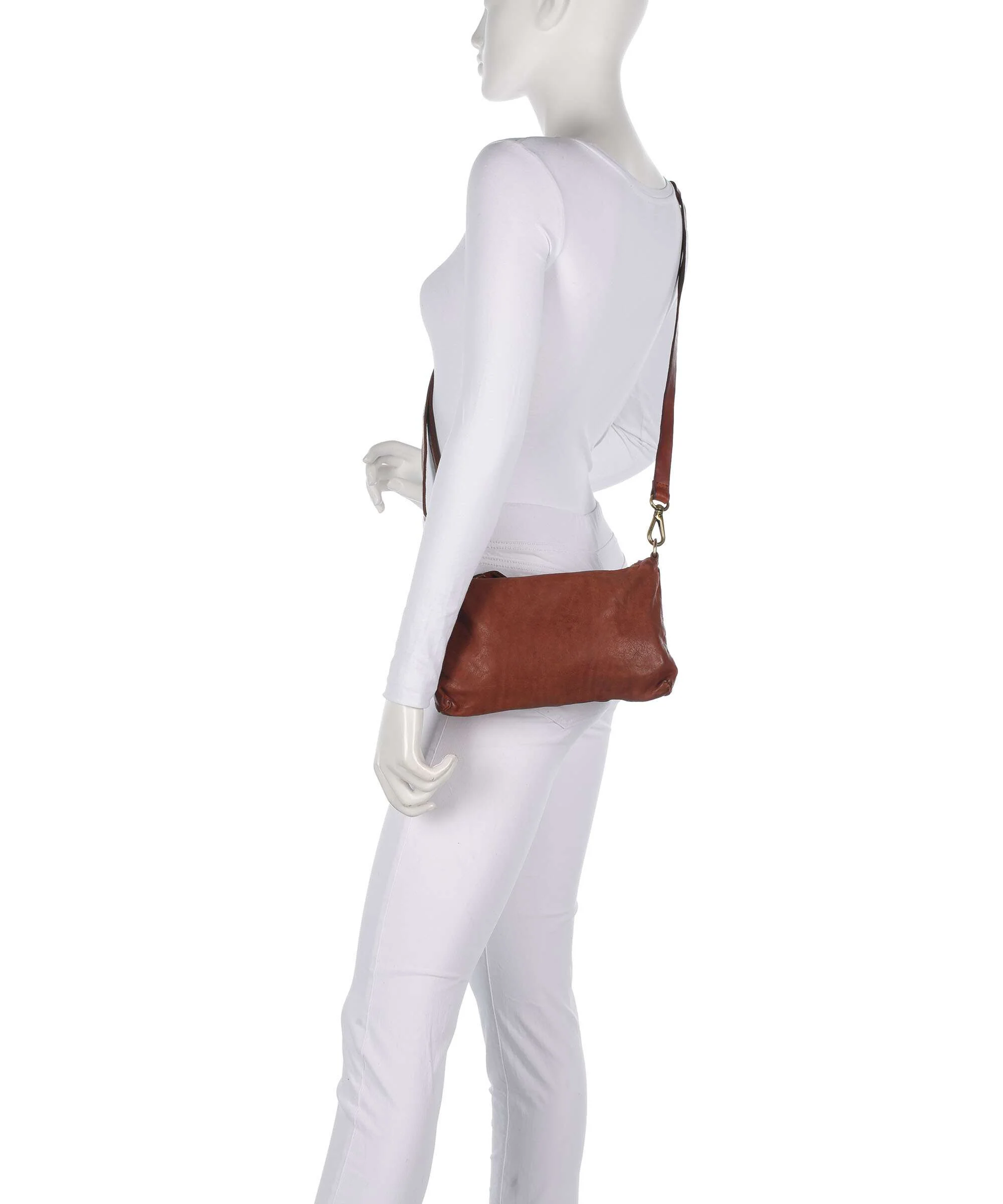 Campomaggi Crossbody tas cognac - Image 4