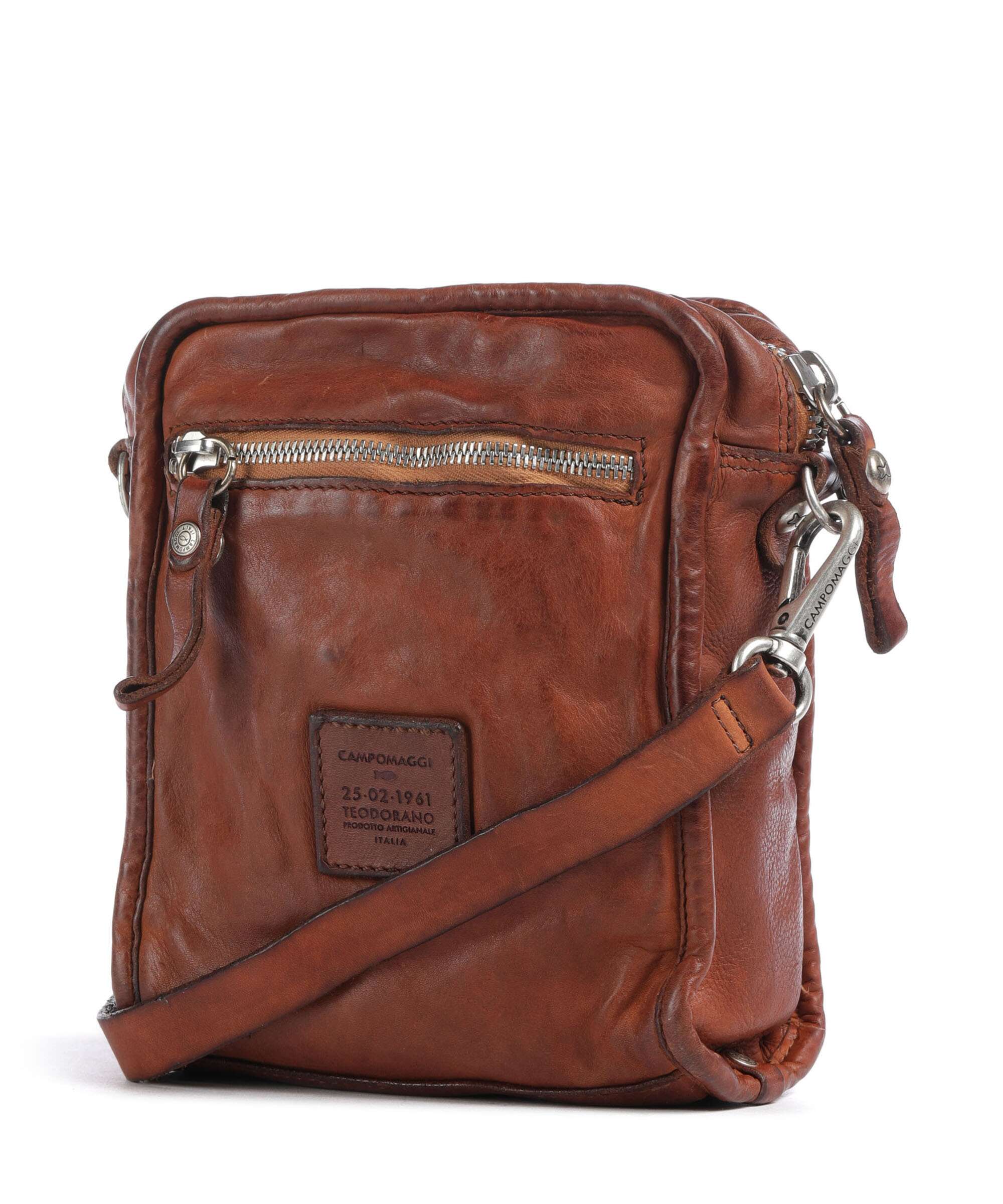 Campomaggi Crossbody tas cognac - Image 2