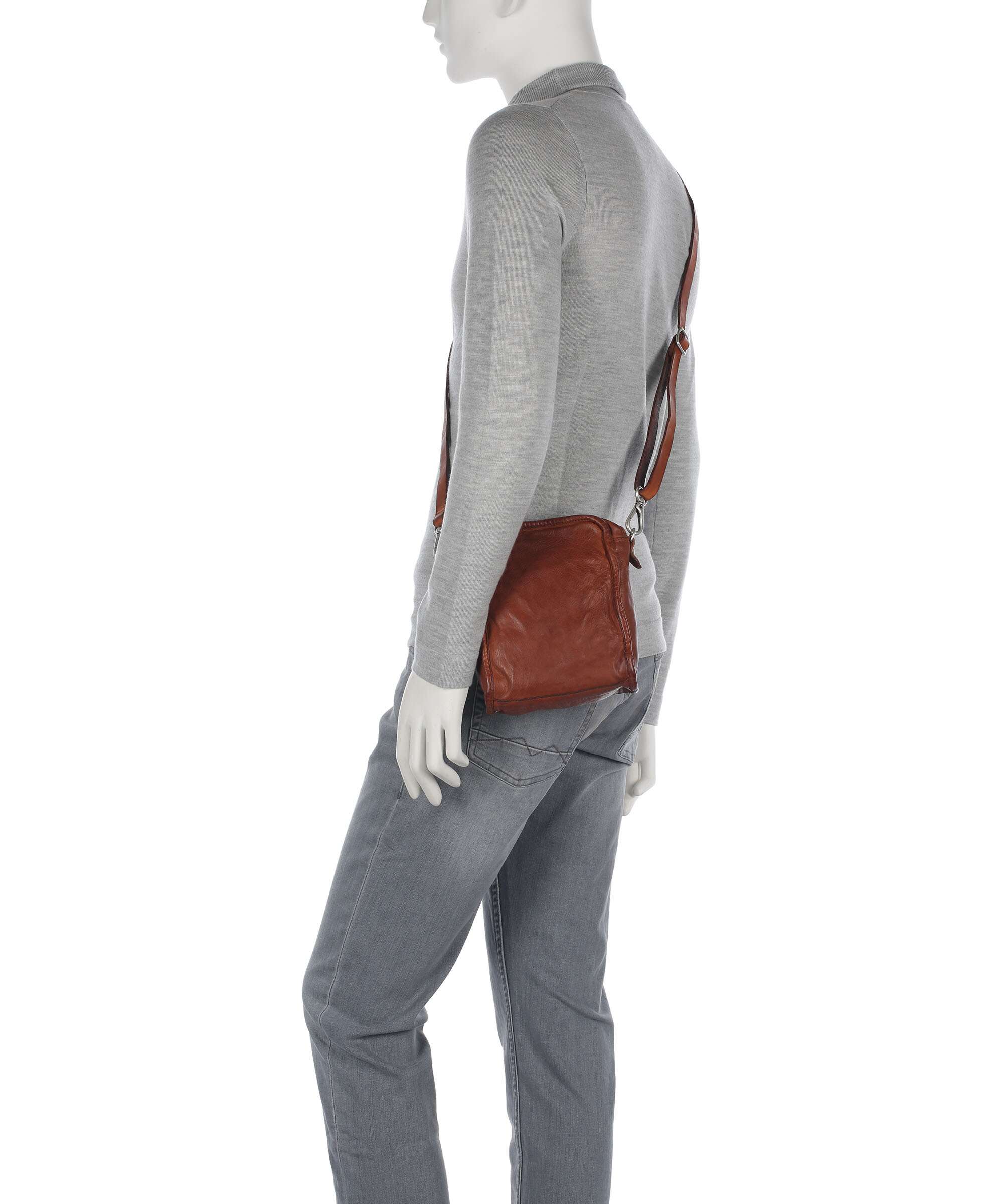Campomaggi Crossbody tas cognac - Image 4