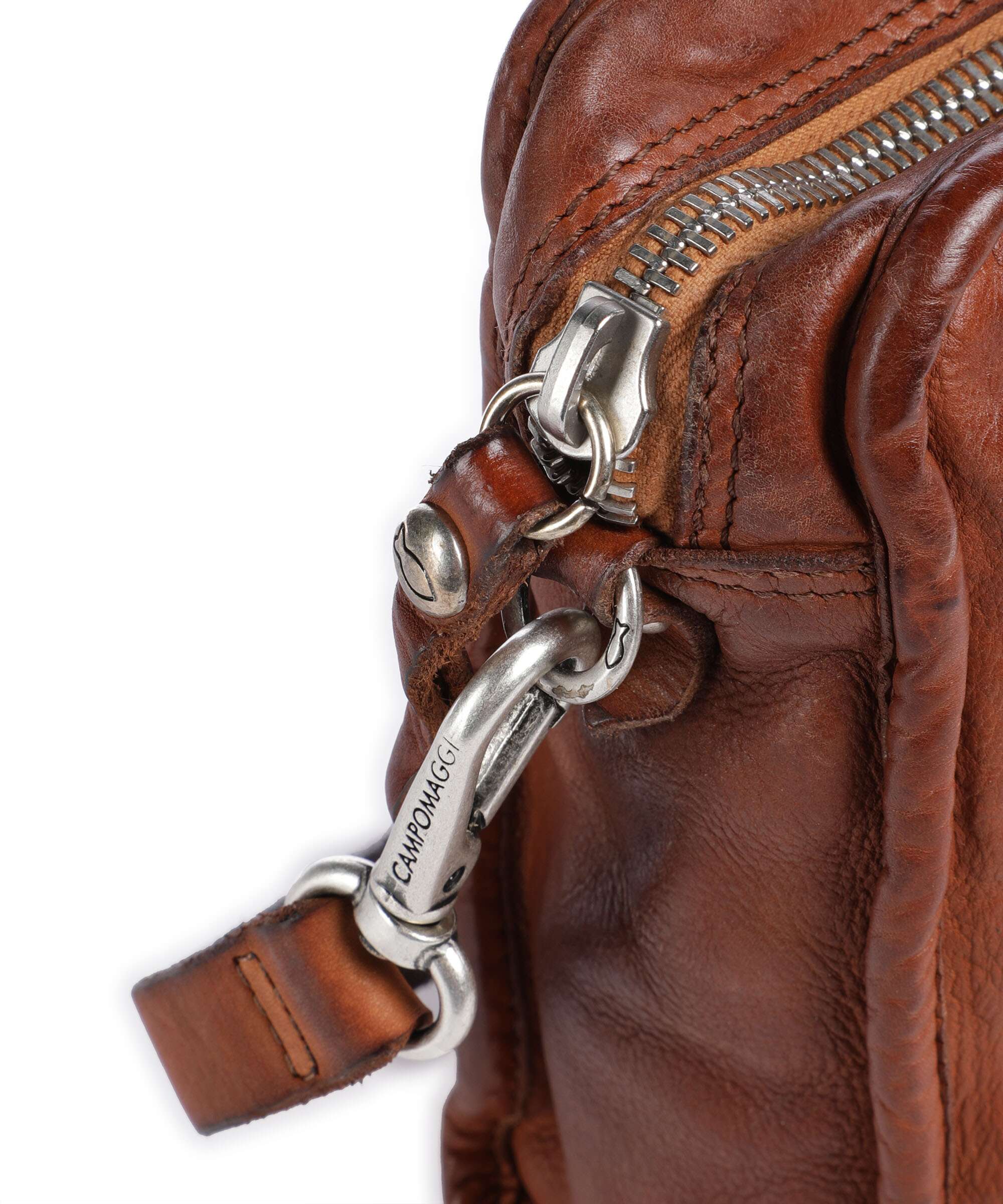 Campomaggi Crossbody tas cognac - Image 5