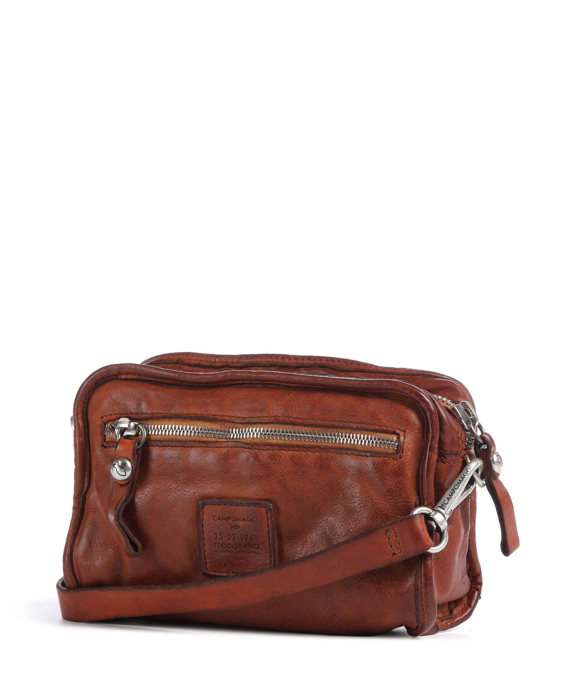 Campomaggi Crossbody tas cognac - Image 2