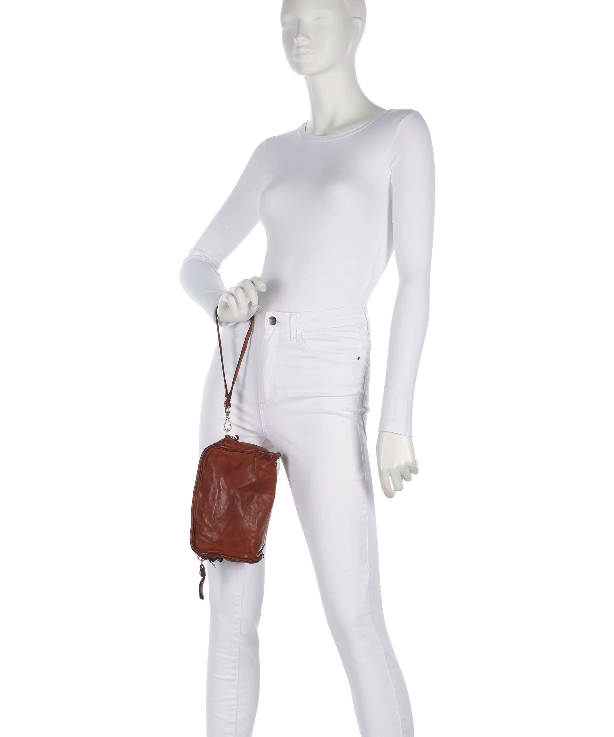 Campomaggi Crossbody tas cognac - Image 3