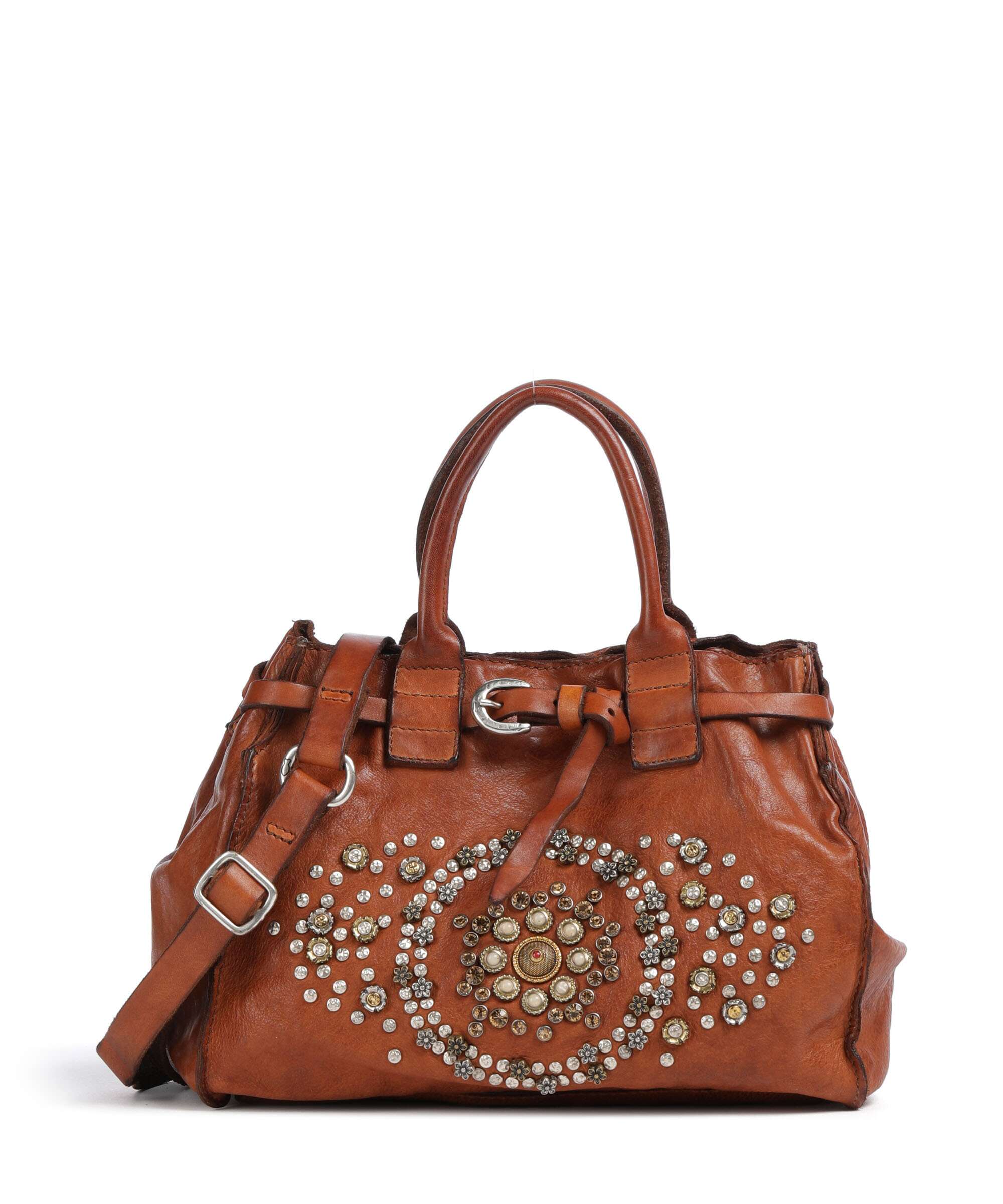 Campomaggi Handtas cognac