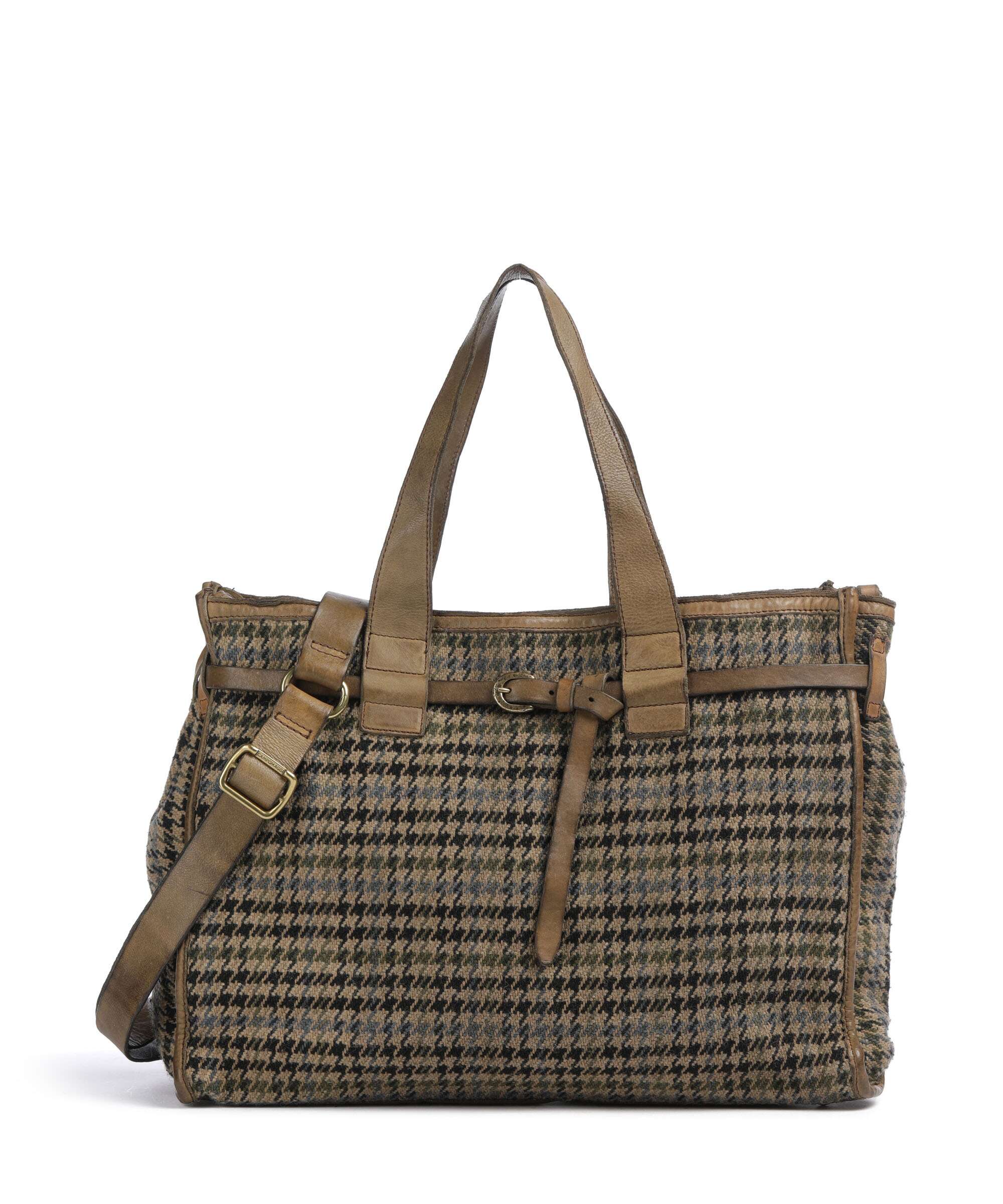 Campomaggi Handtas beige/nero