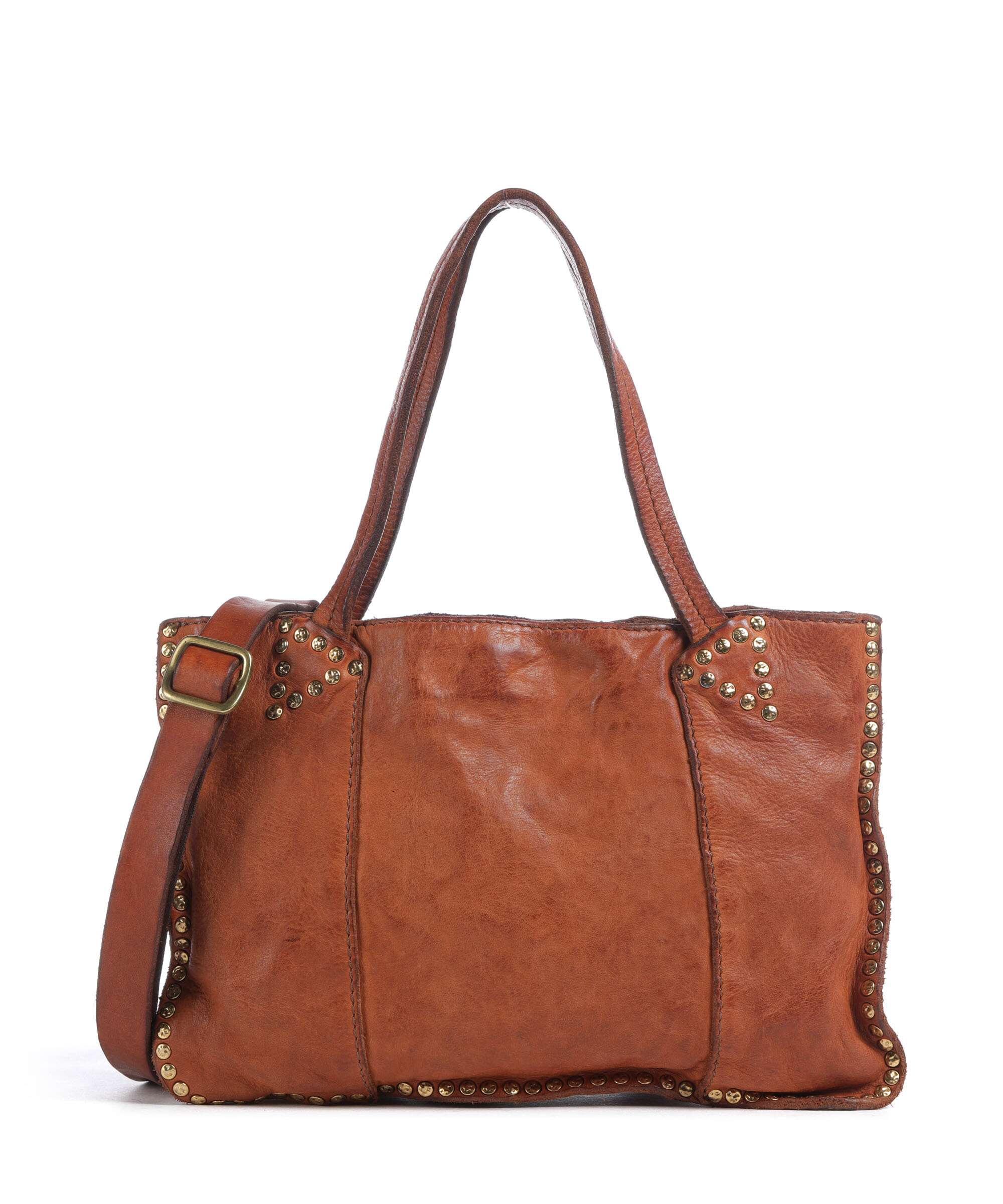 Campomaggi Handtas cognac