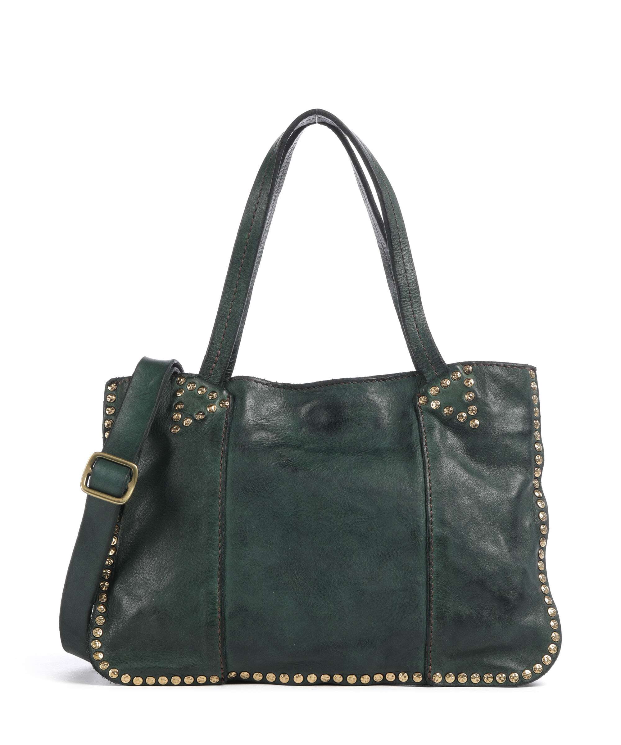 Campomaggi Handtas green bottle