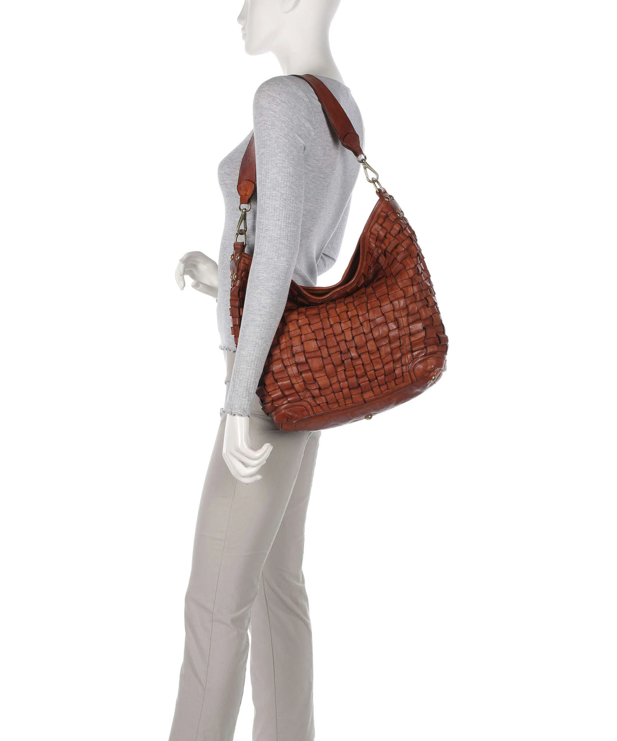 Campomaggi Hobo tas cognac - Image 3