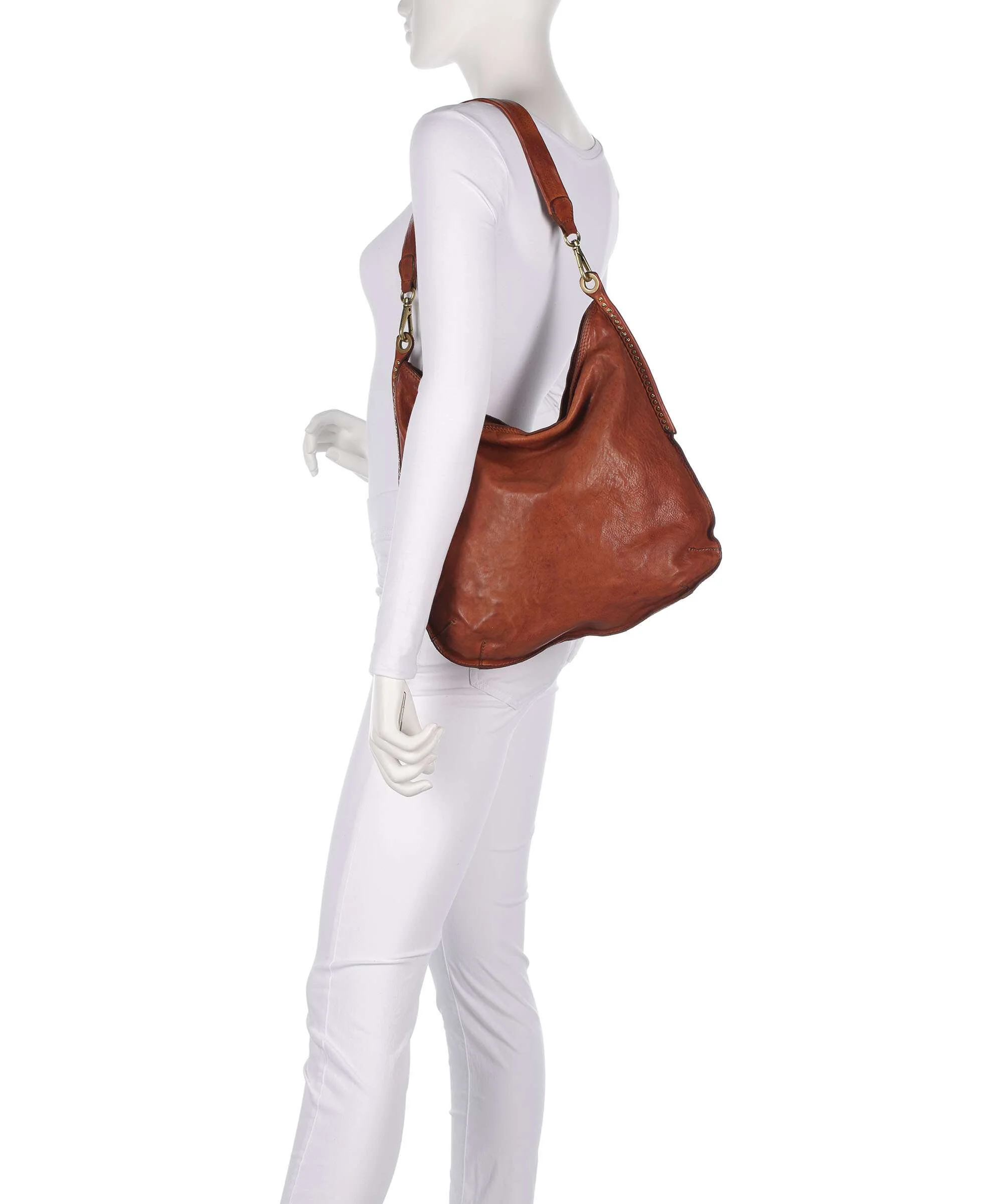 Campomaggi Hobo tas cognac - Image 3