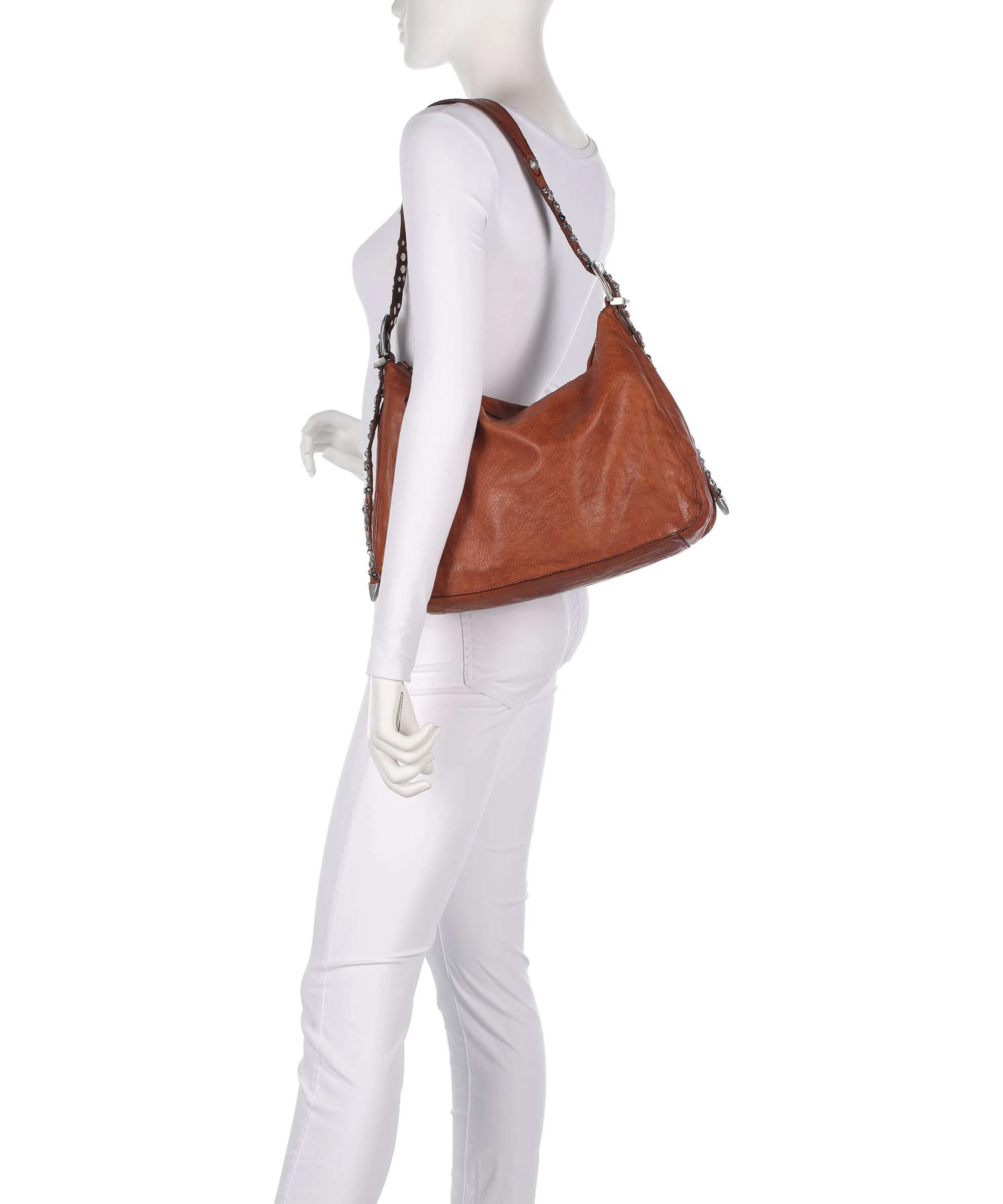 Campomaggi Hobo tas cognac - Image 3