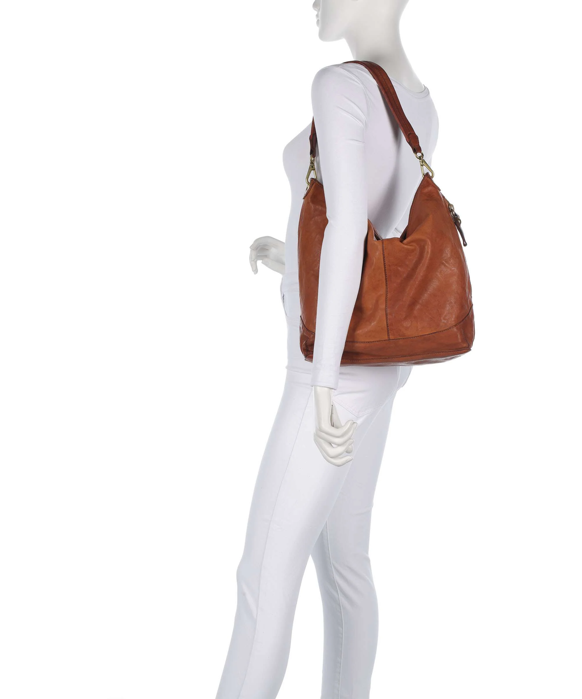 Campomaggi Hobo tas cognac - Image 3