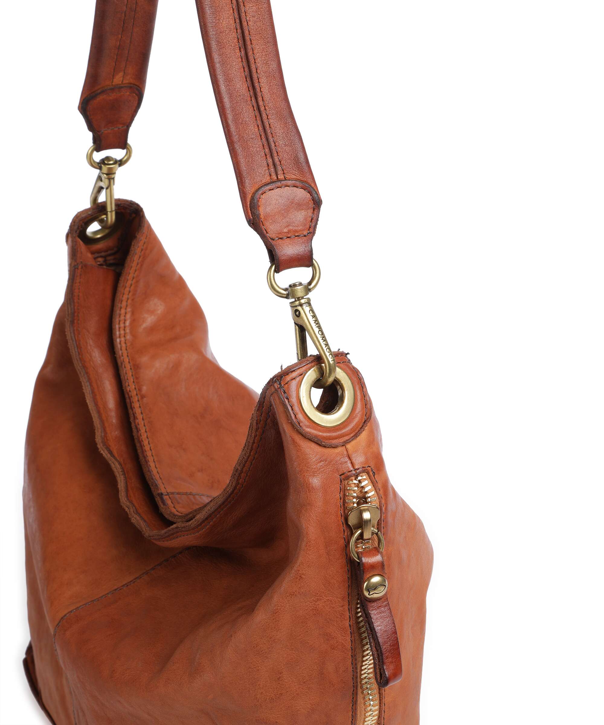 Campomaggi Hobo tas cognac - Image 4