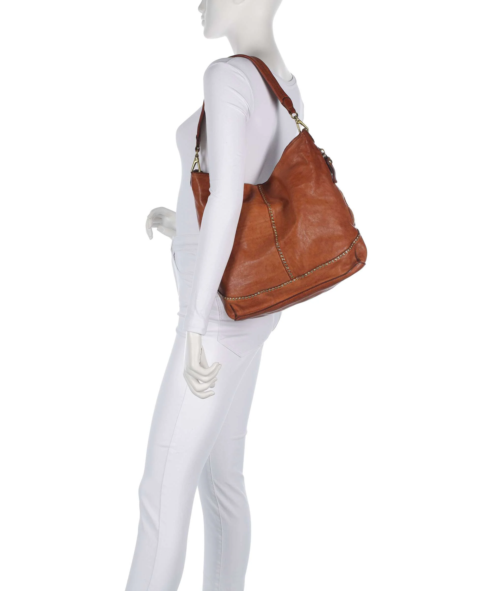 Campomaggi Hobo tas cognac - Image 3