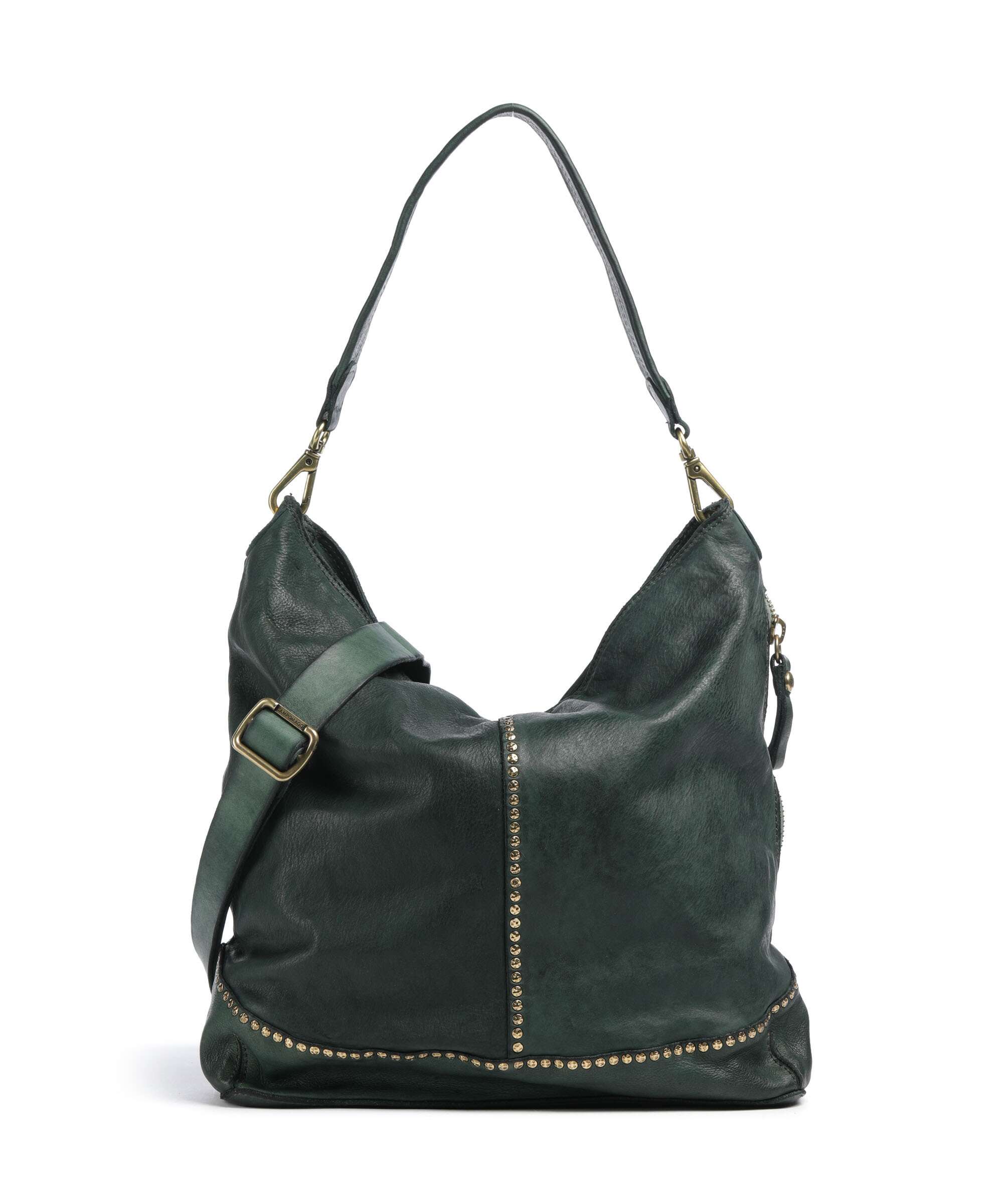 Campomaggi Hobo tas green bottle
