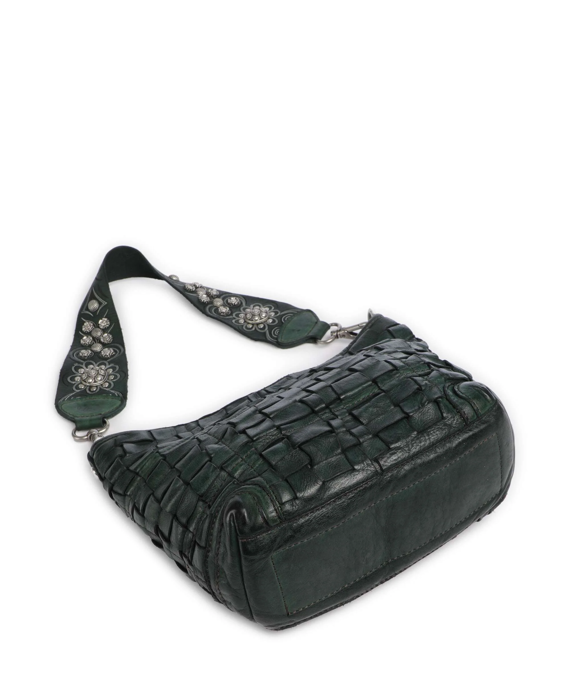 Campomaggi Hobo tas green bottle - Image 6