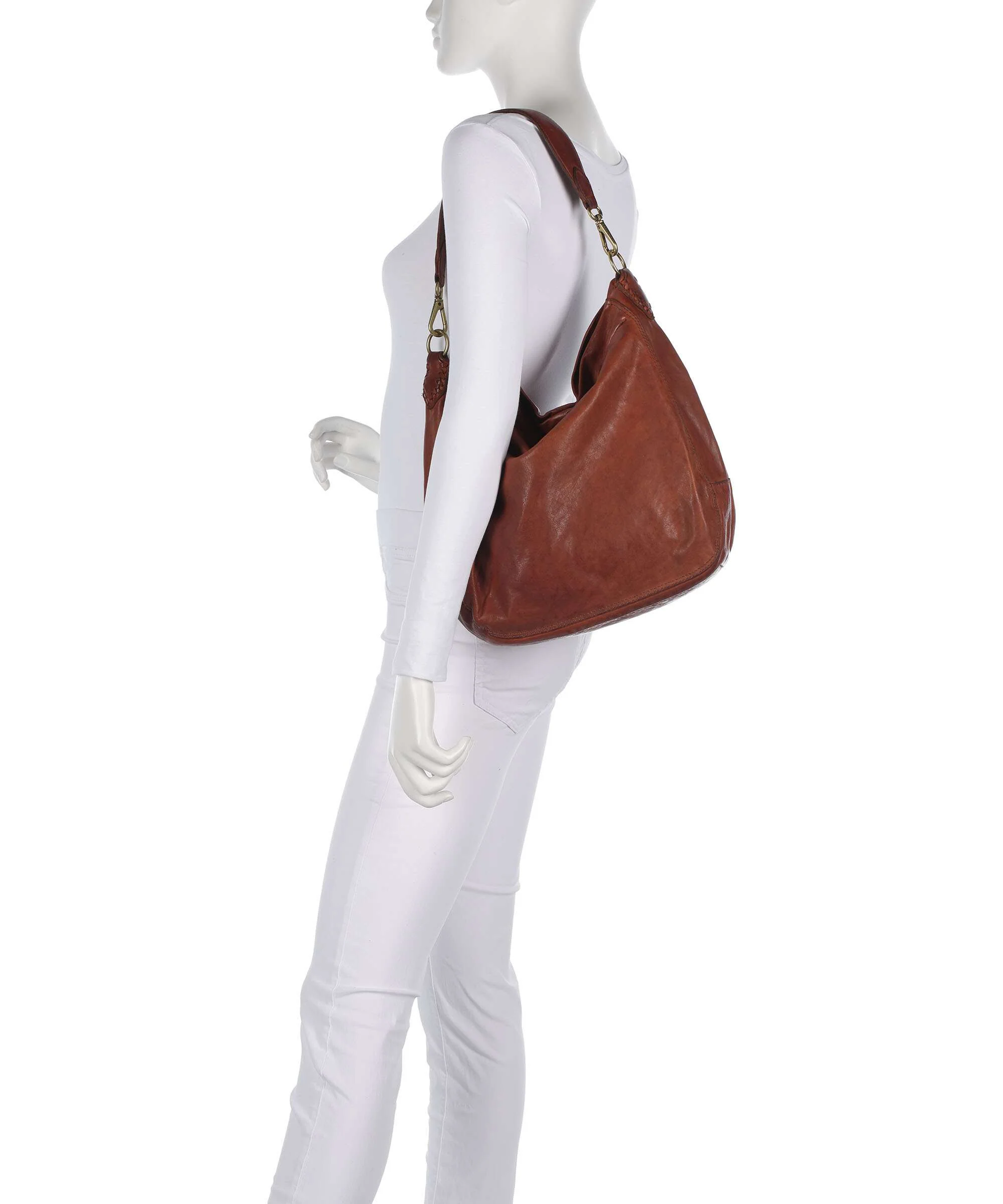 Campomaggi Hobo tas cognac - Image 3