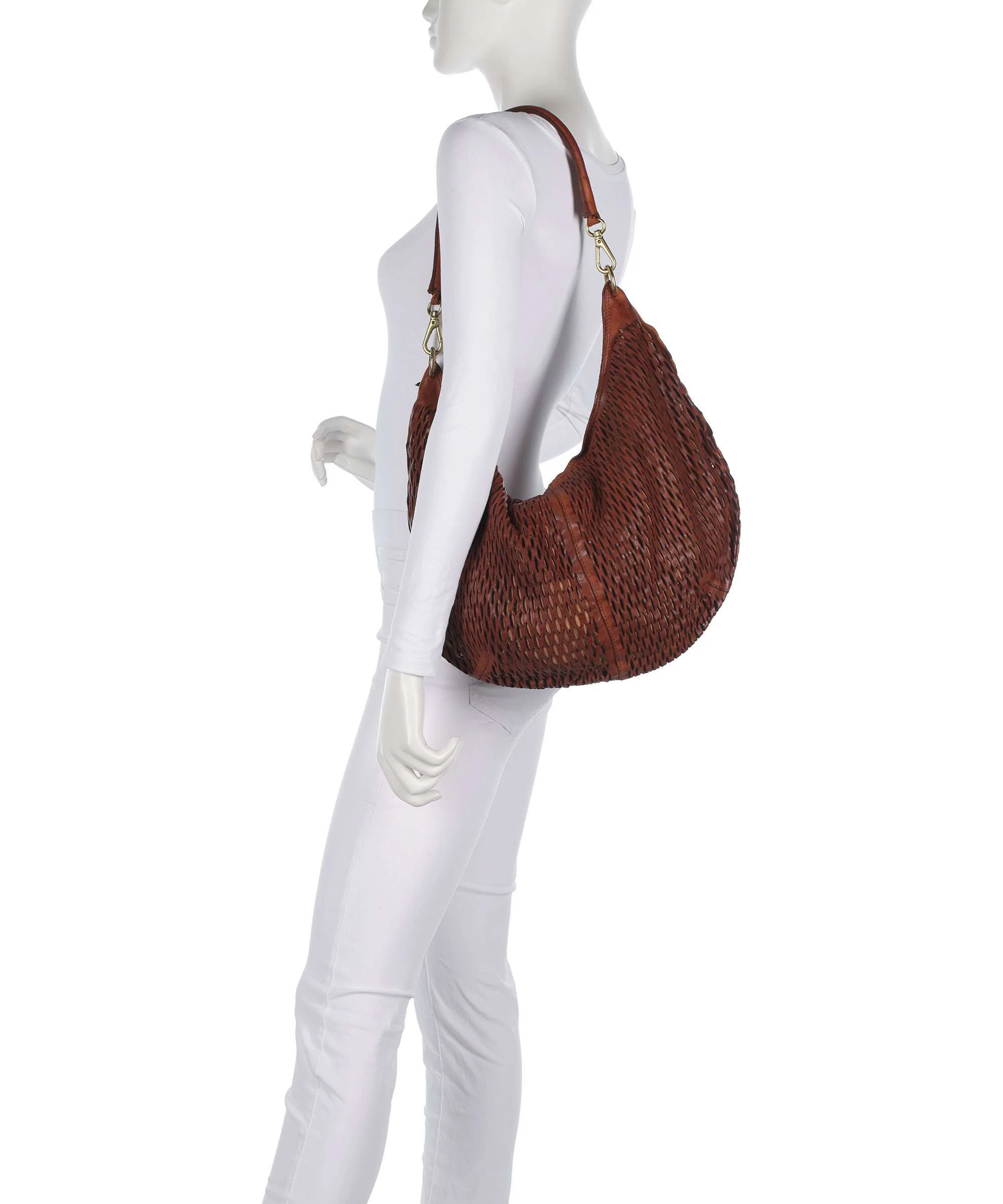 Campomaggi Hobo tas cognac - Image 3