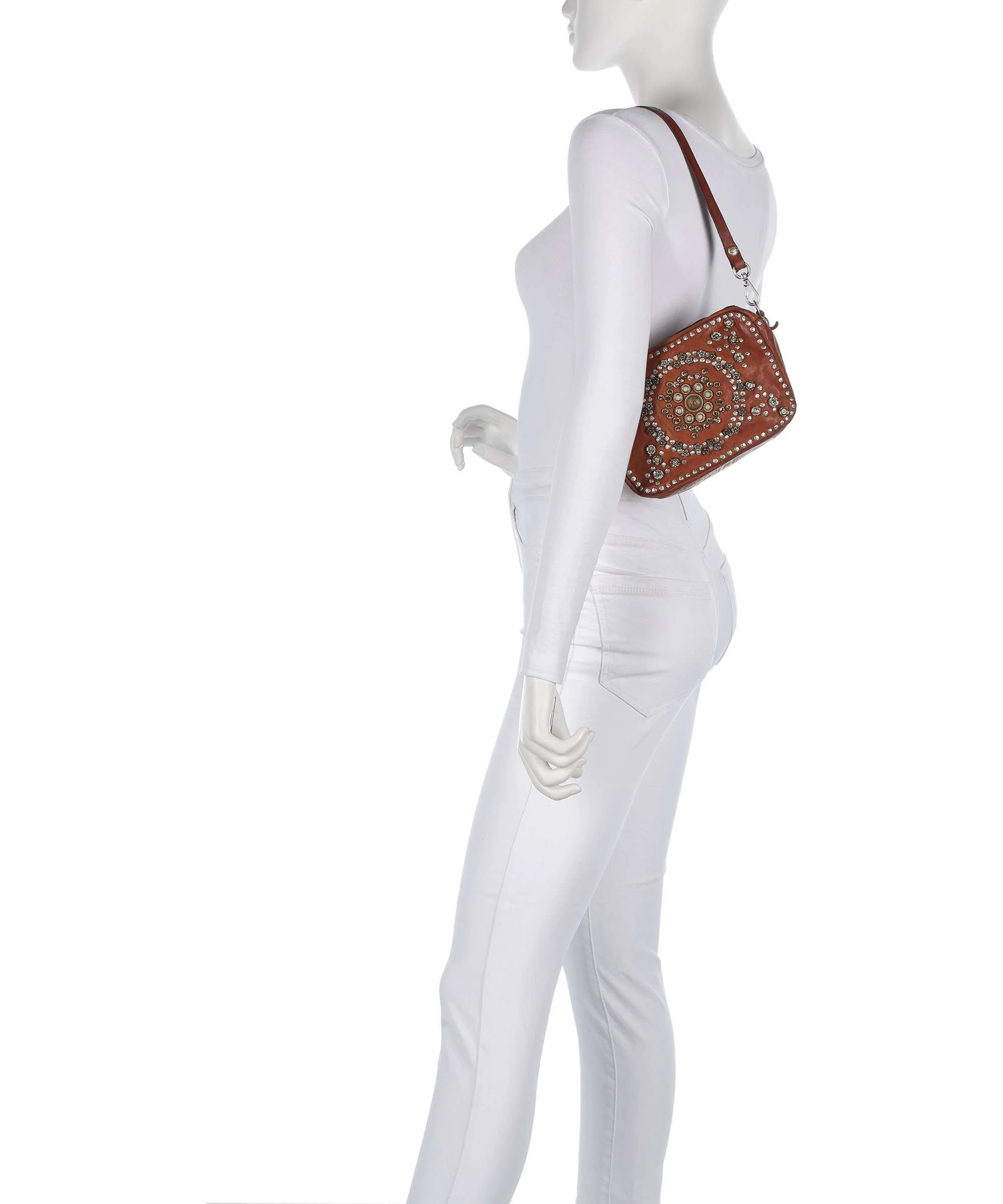 Campomaggi Schoudertas cognac - Image 3