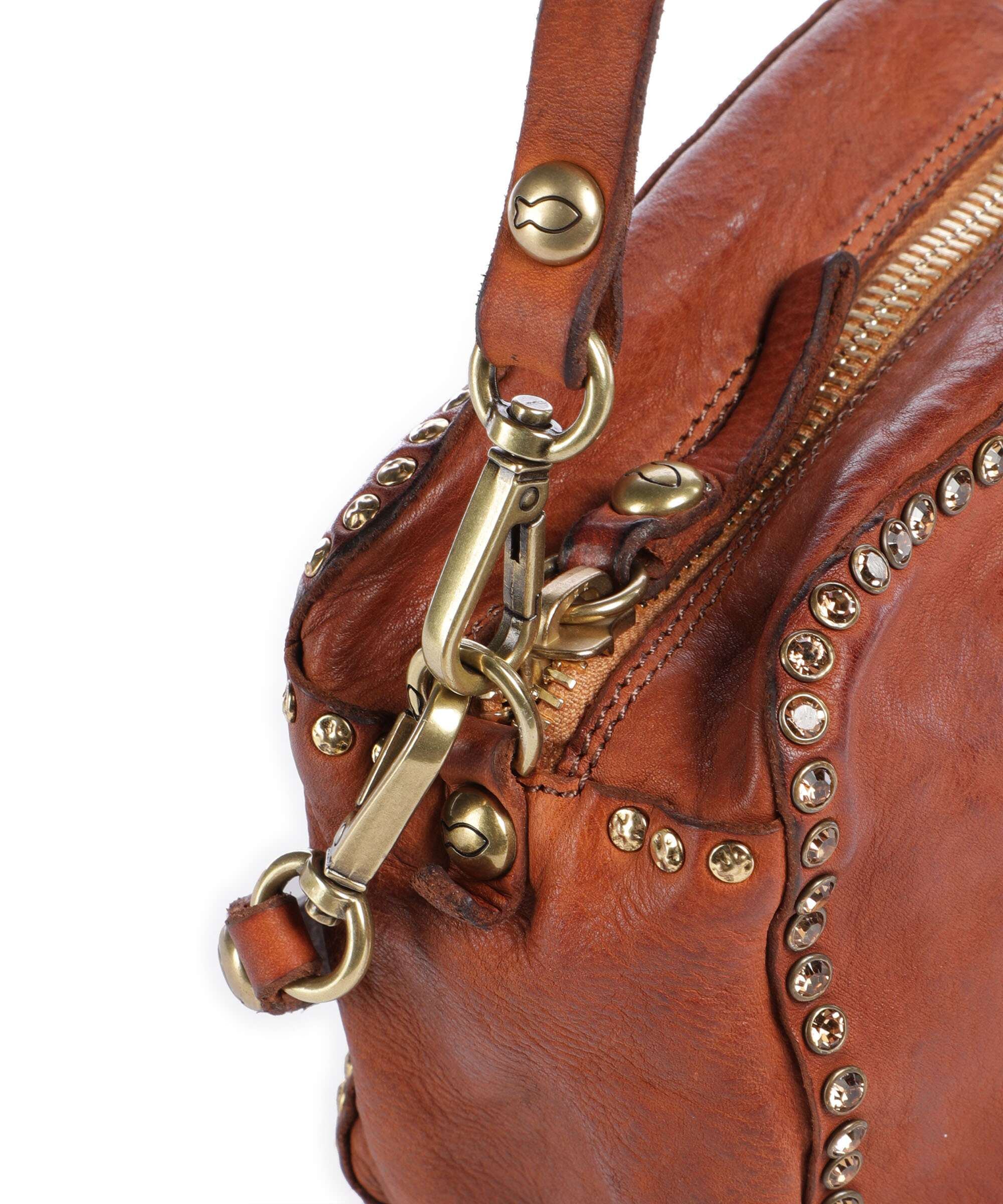 Campomaggi Schoudertas cognac - Image 5