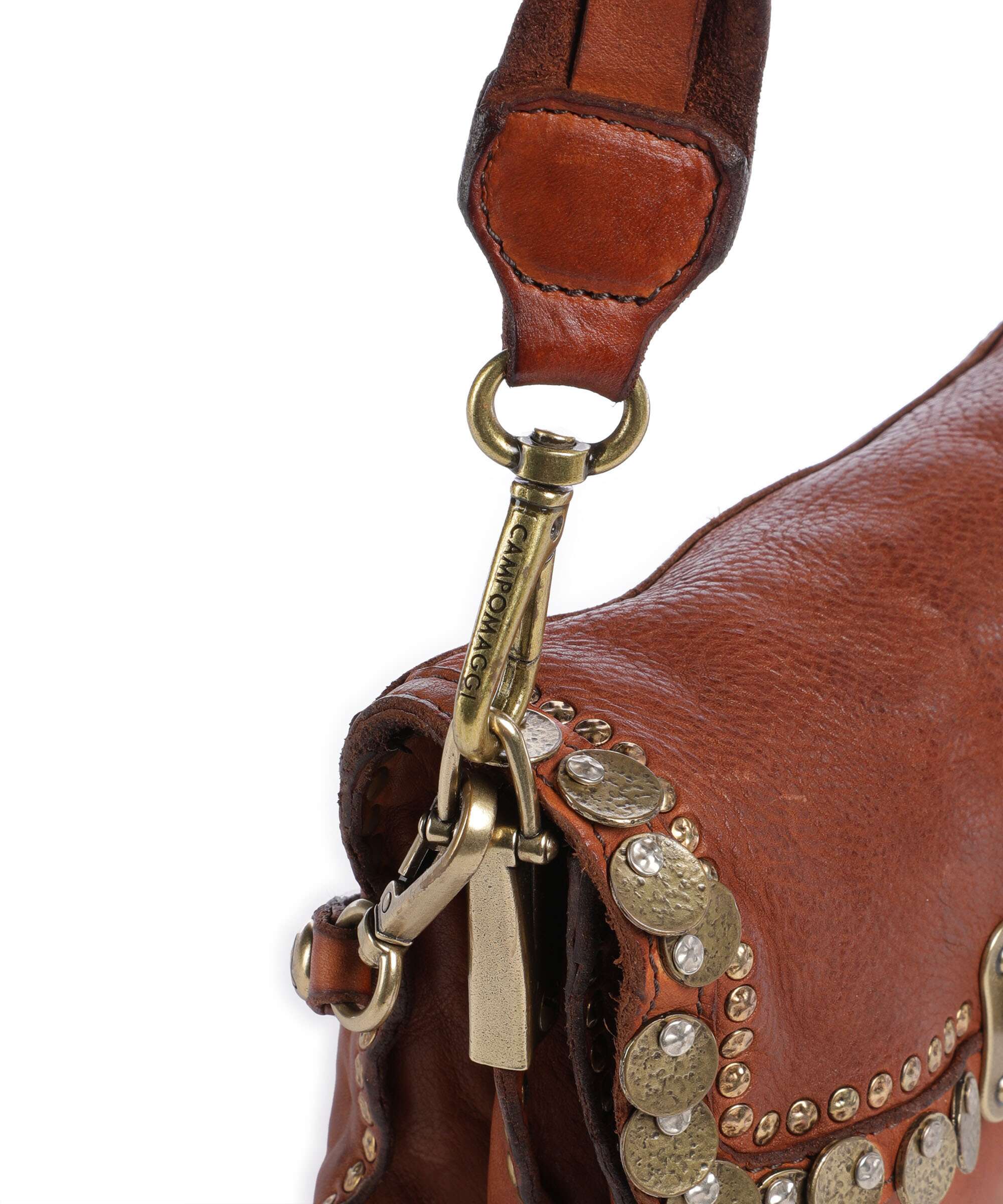 Campomaggi Schoudertas cognac - Image 5