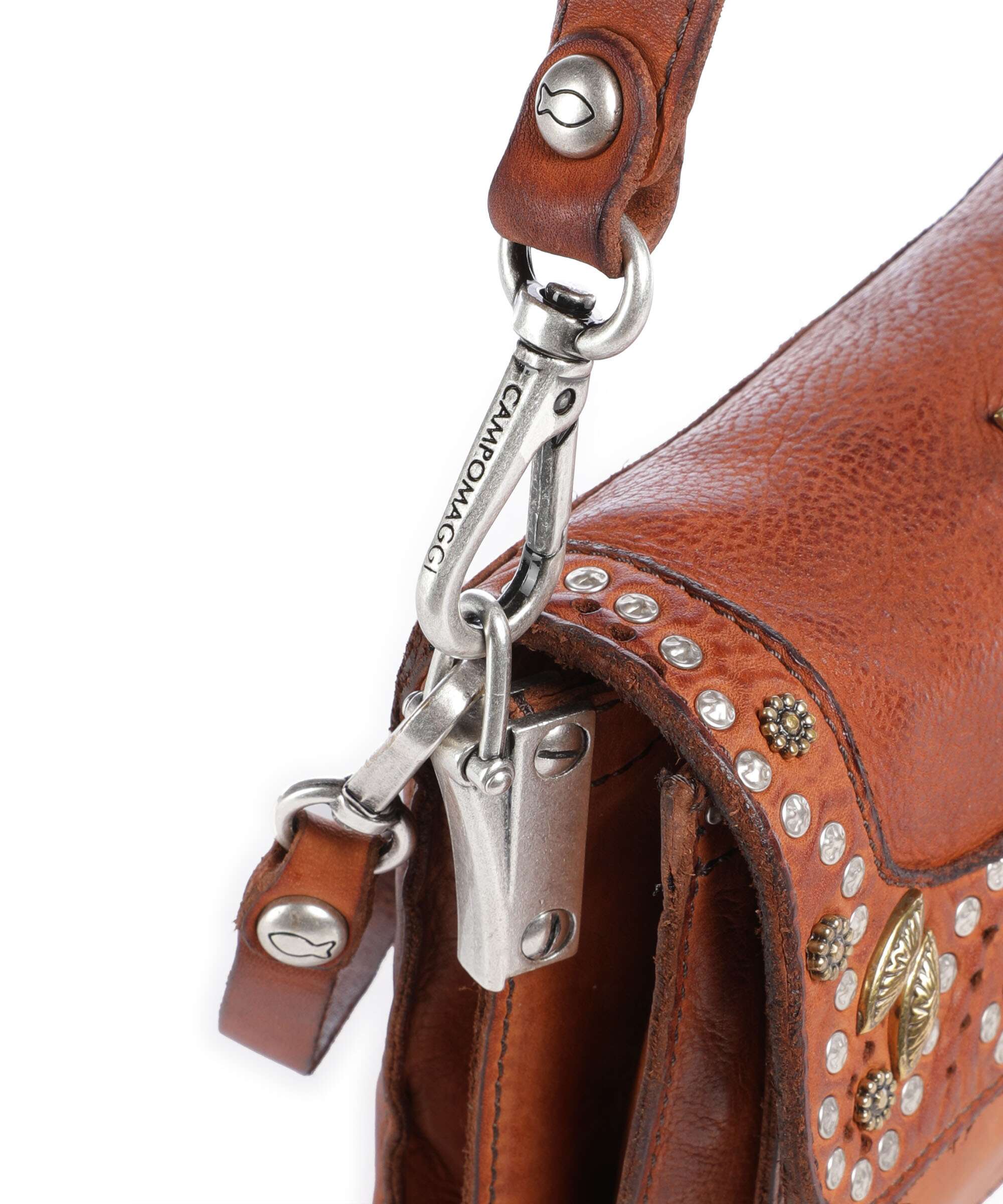 Campomaggi Schoudertas cognac - Image 5