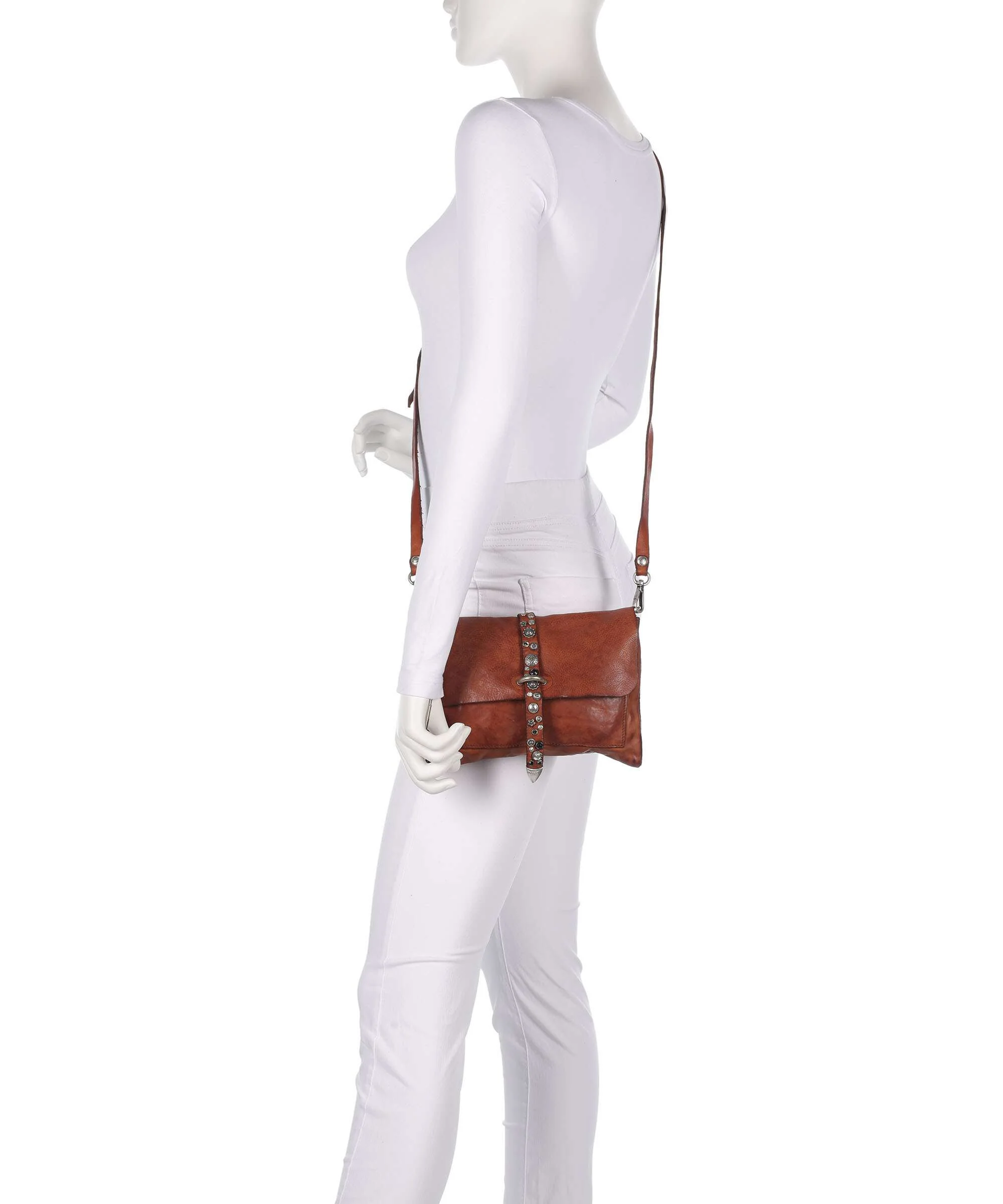 Campomaggi Schoudertas cognac - Image 3