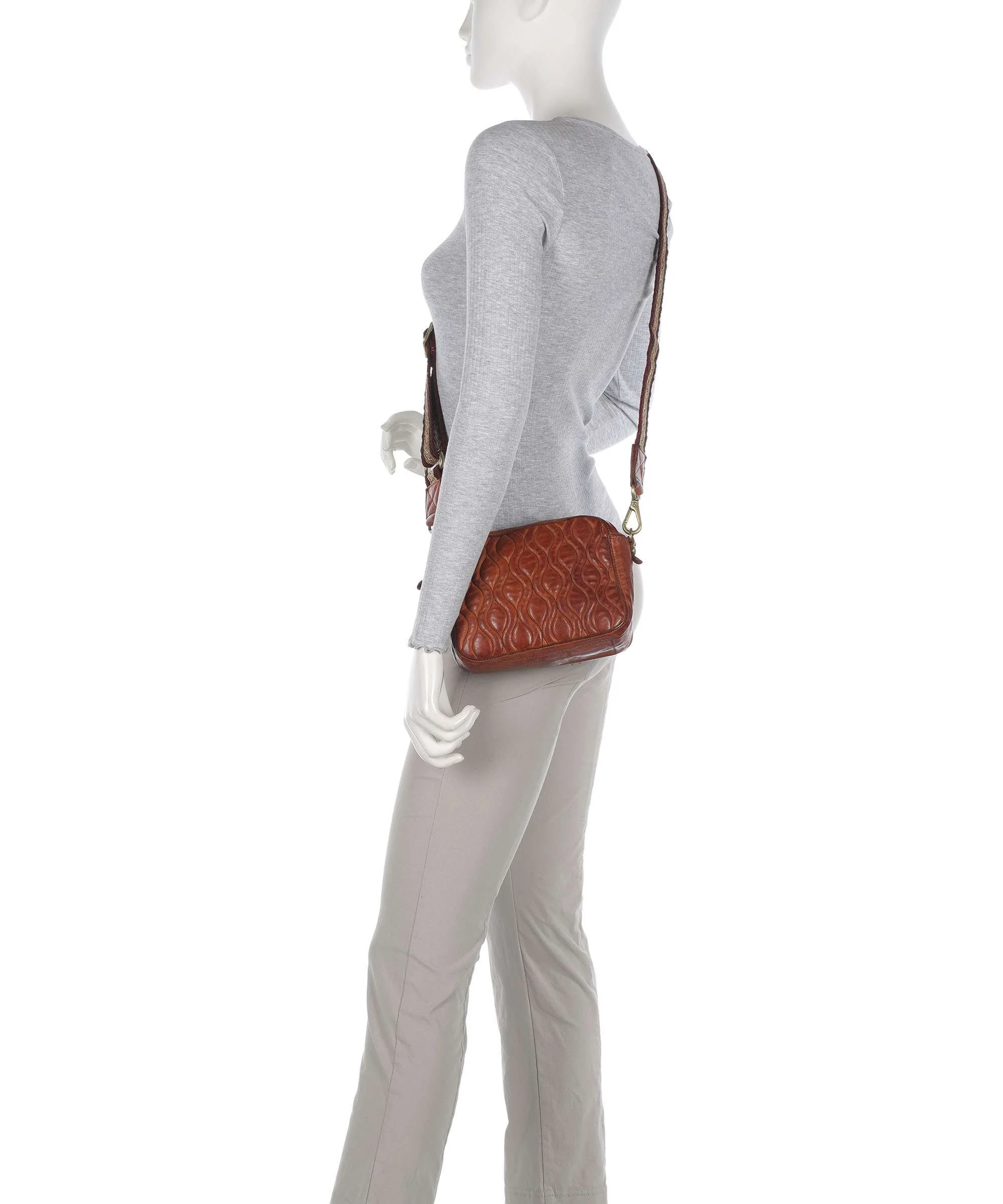 Campomaggi Schoudertas cognac - Image 3