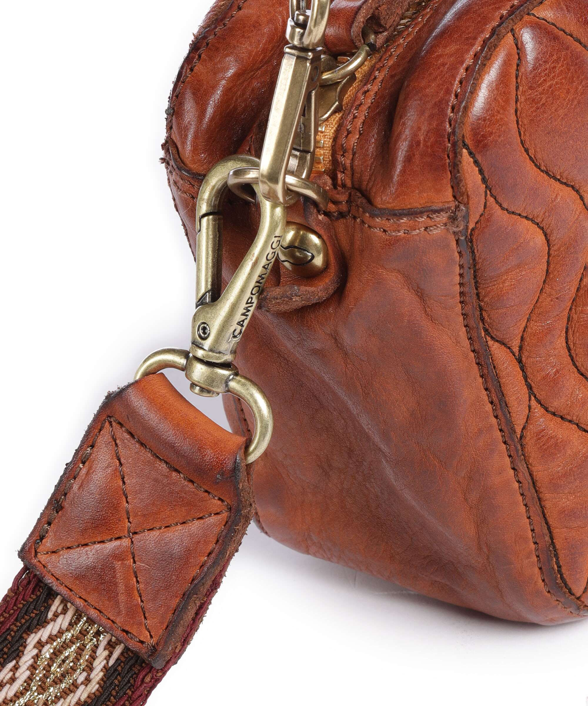 Campomaggi Schoudertas cognac - Image 4