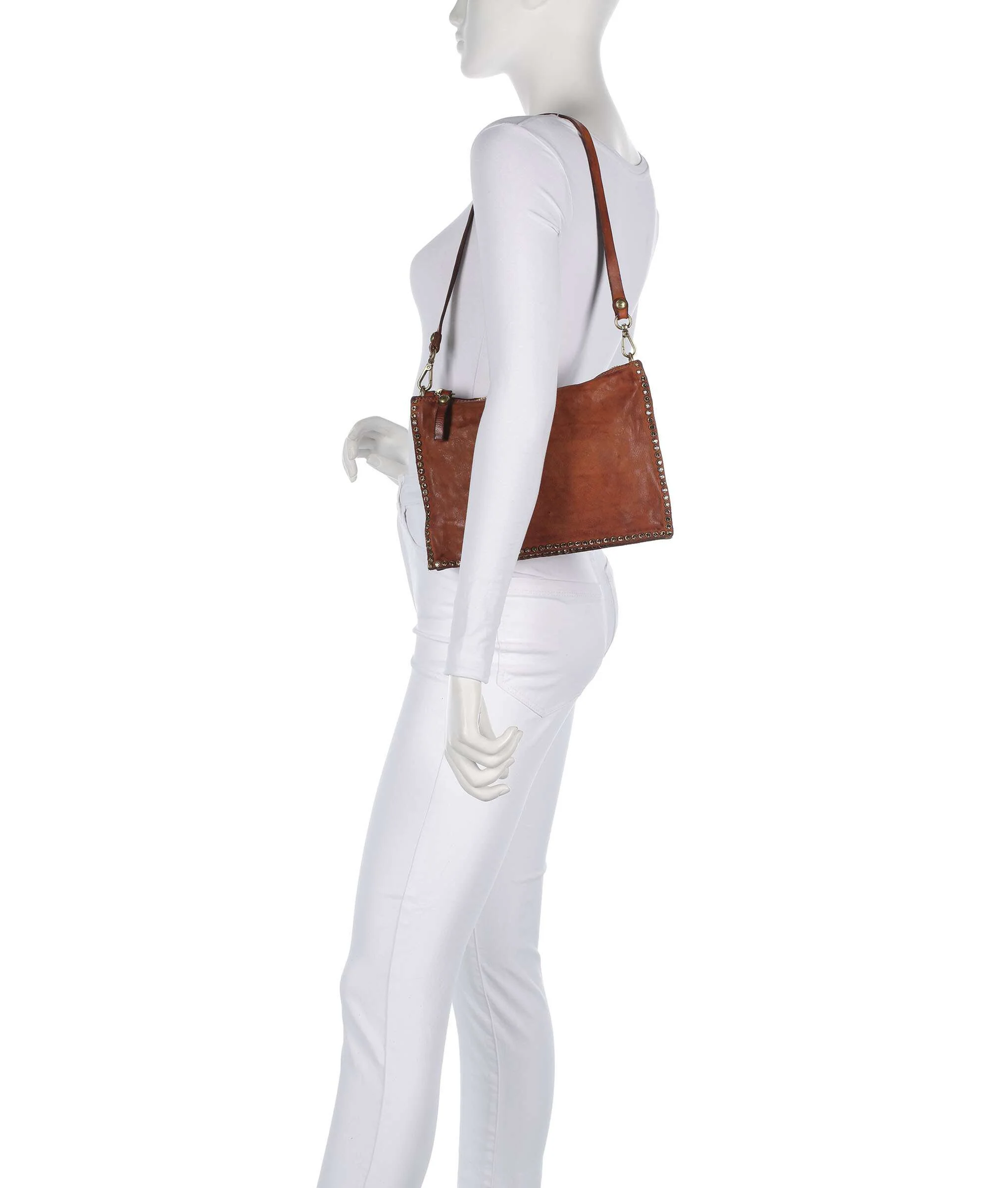 Campomaggi Schoudertas cognac - Image 3