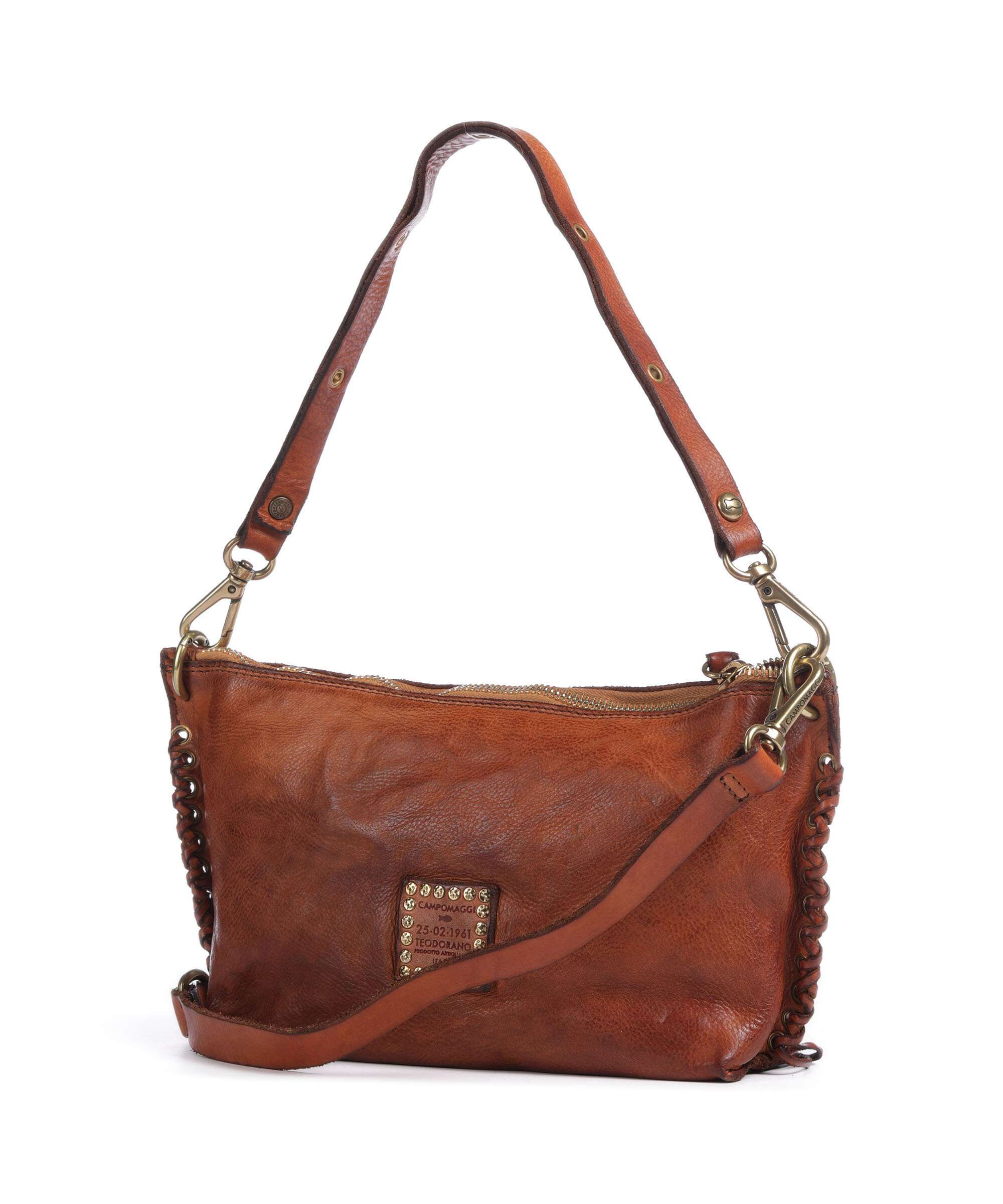 Campomaggi Schoudertas cognac - Image 2