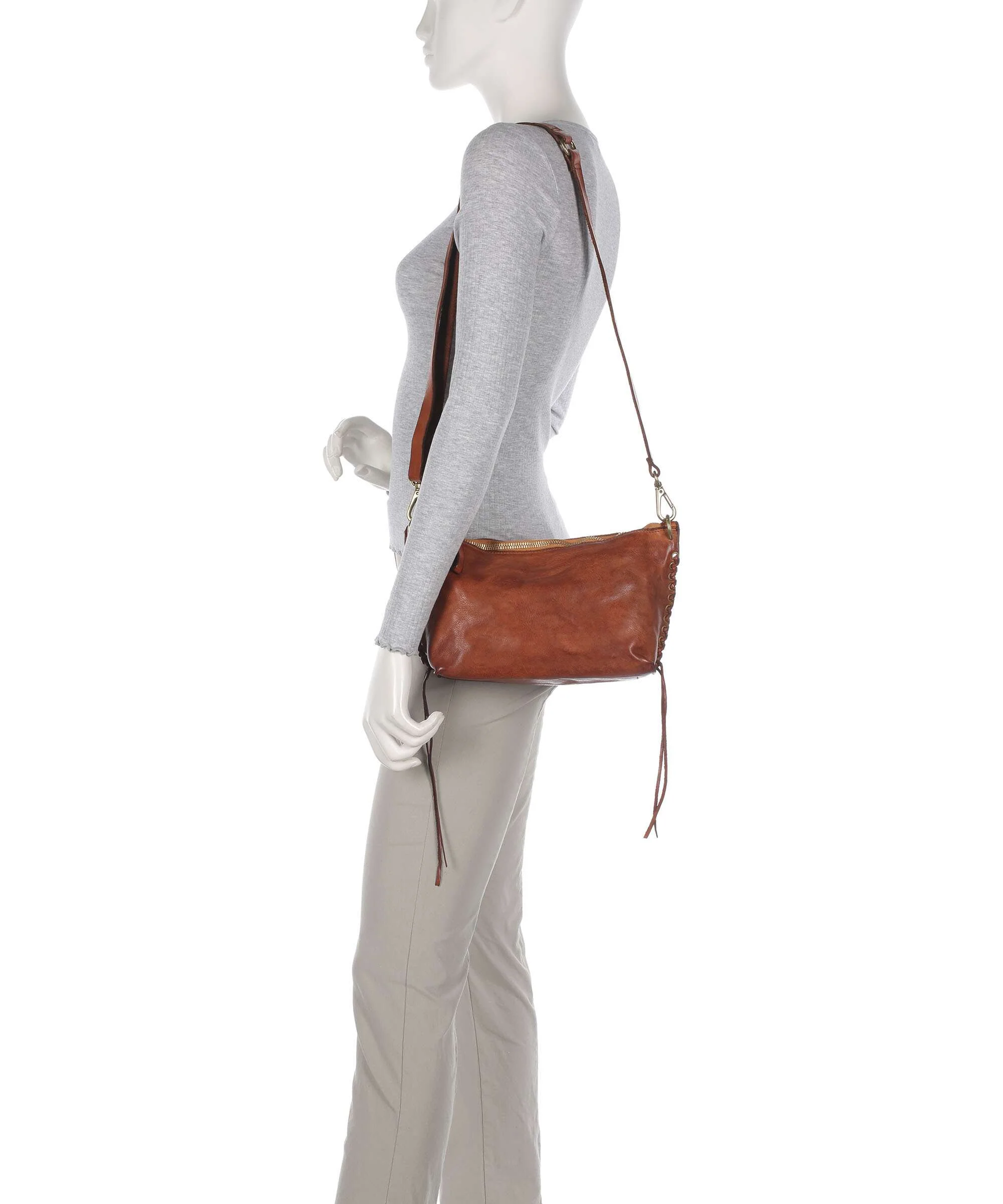 Campomaggi Schoudertas cognac - Image 3
