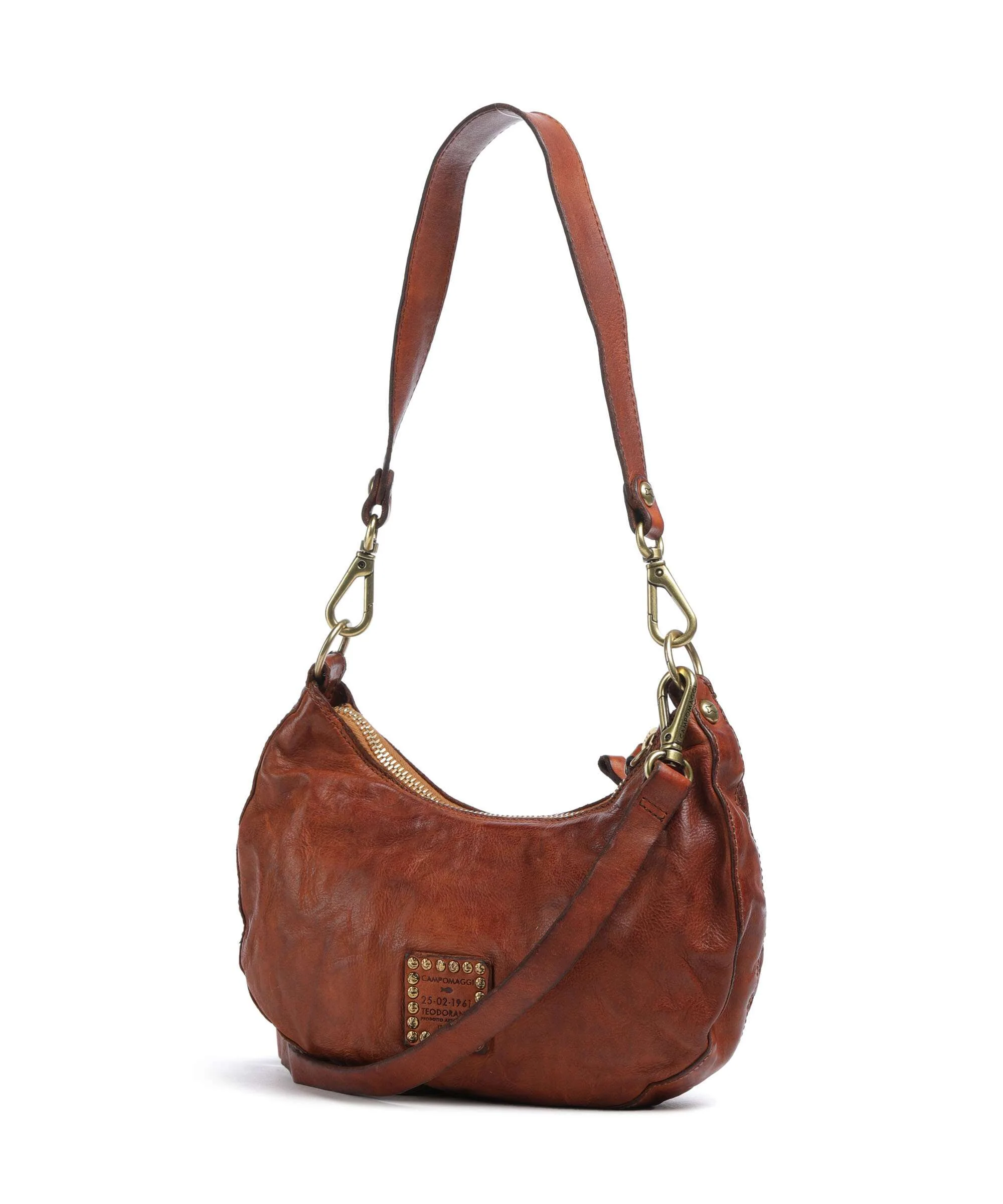 Campomaggi Schoudertas cognac - Image 2
