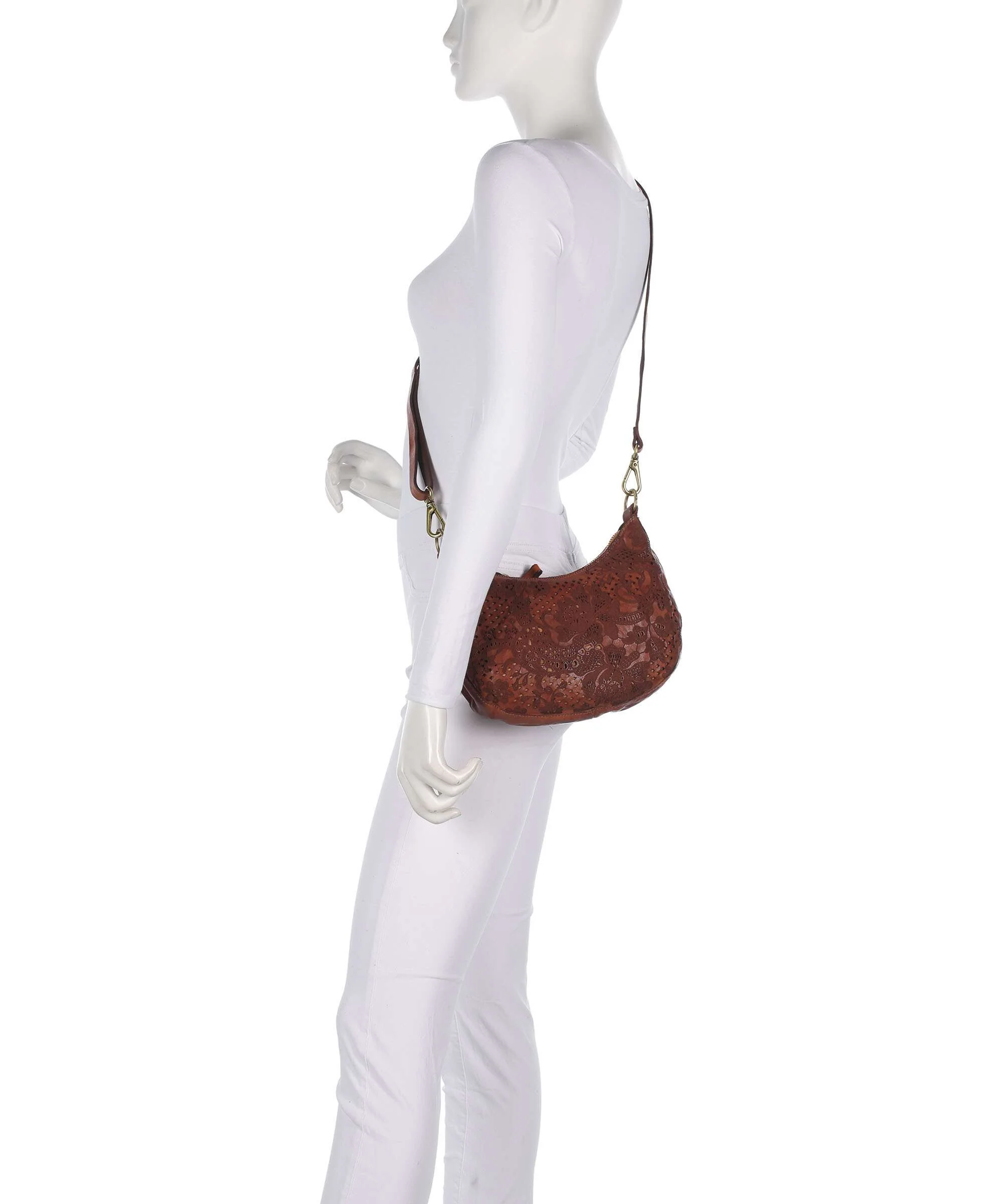 Campomaggi Schoudertas cognac - Image 4