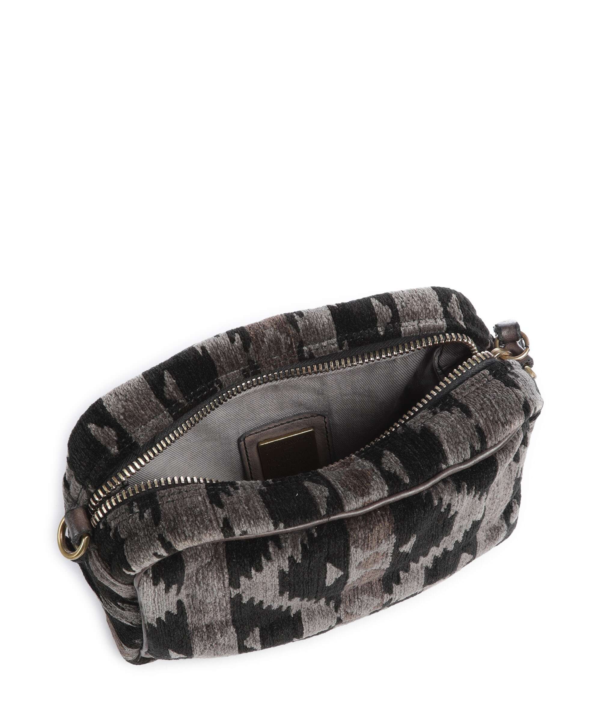 Campomaggi Schoudertas grigio/panna - Image 6