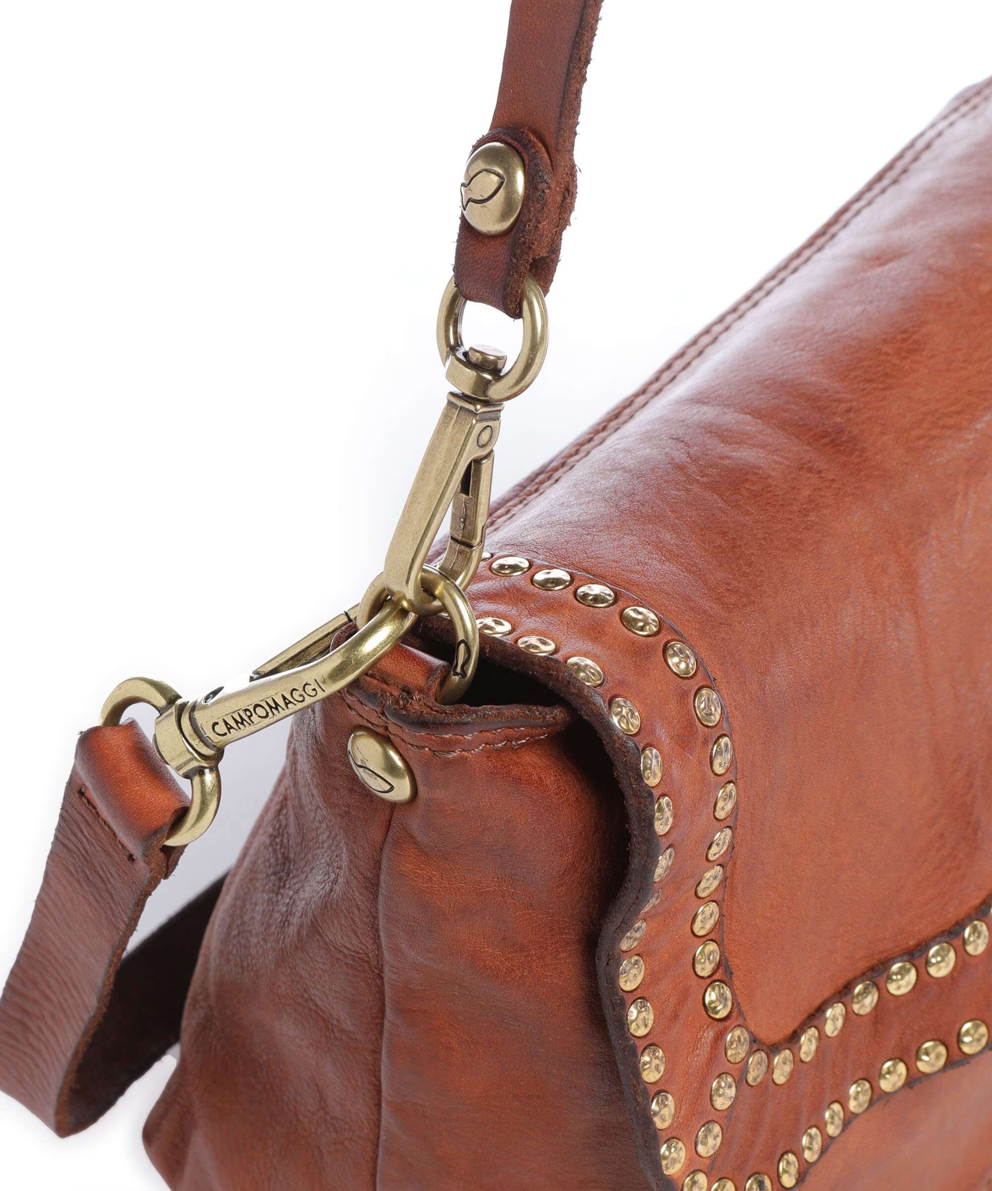 Campomaggi Schoudertas cognac - Image 4