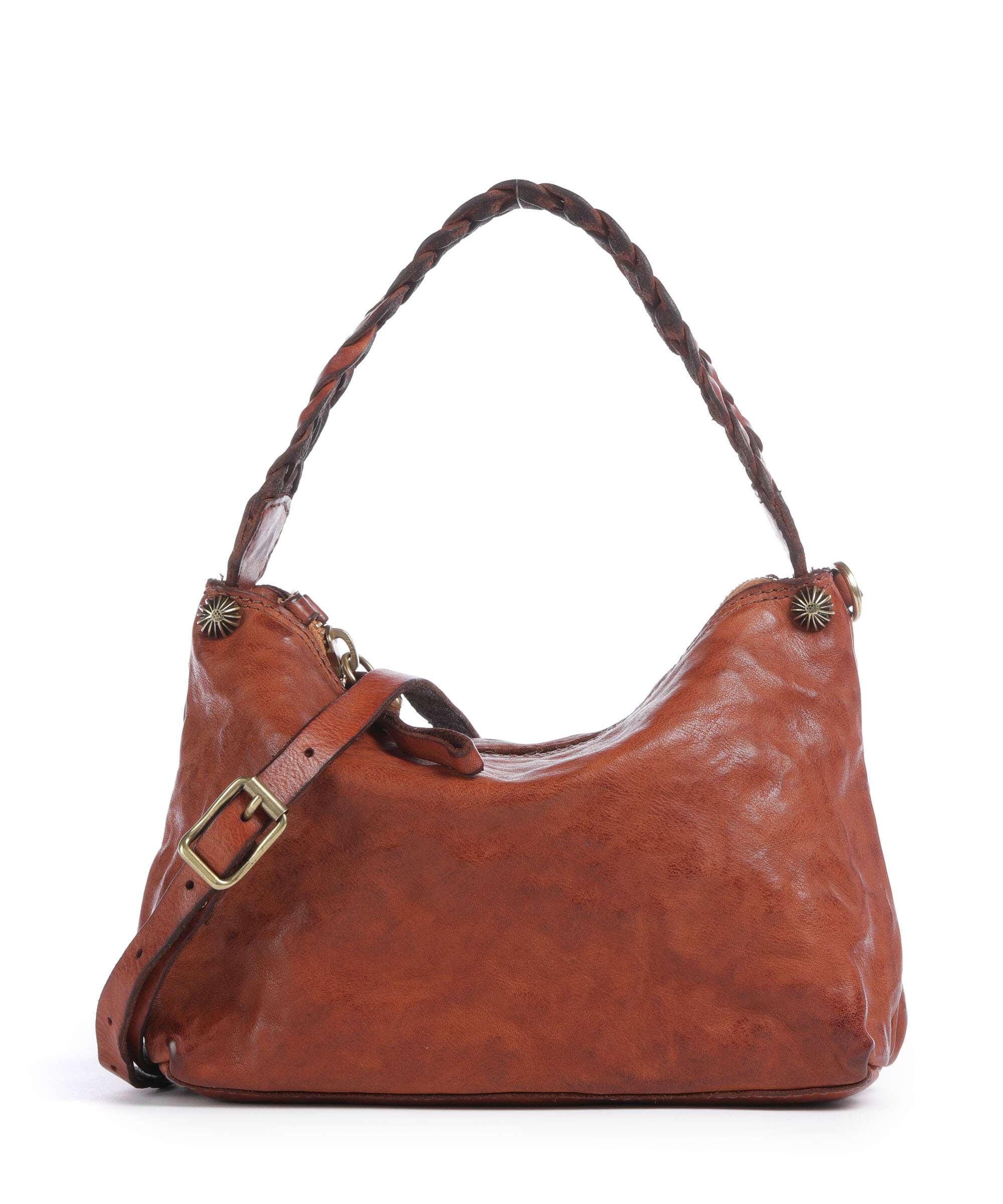 Campomaggi Schoudertas cognac