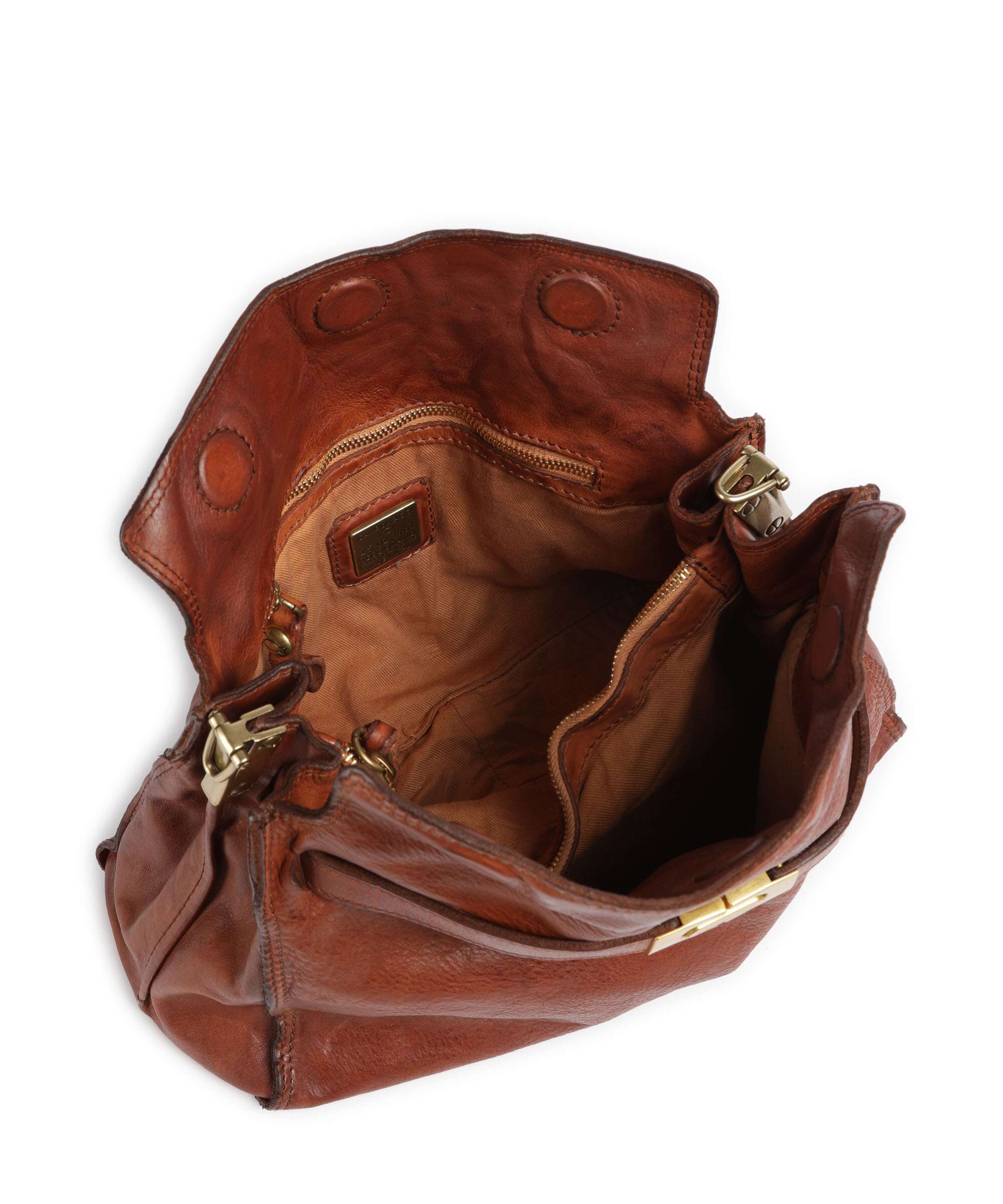 Campomaggi Schoudertas cognac - Image 6