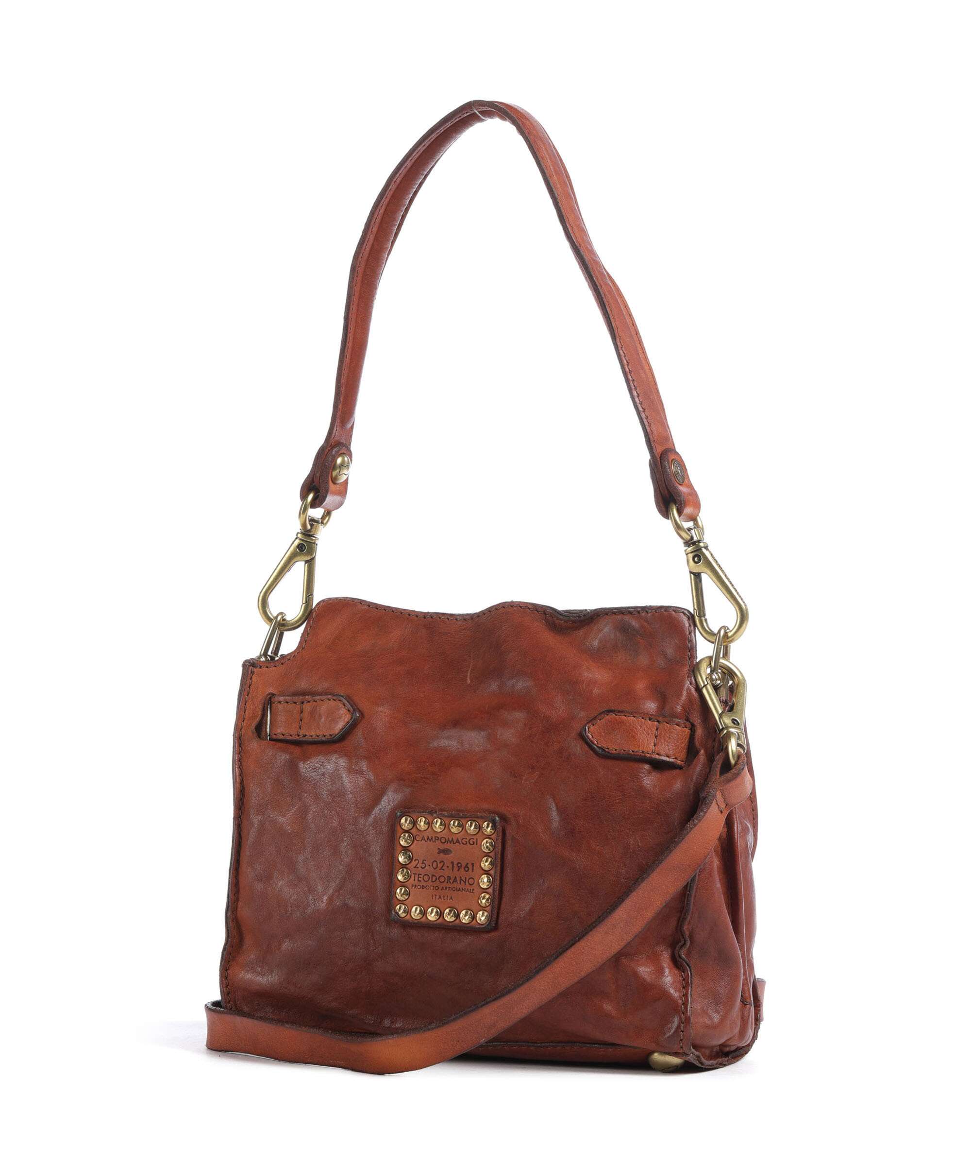 Campomaggi Schoudertas cognac - Image 2