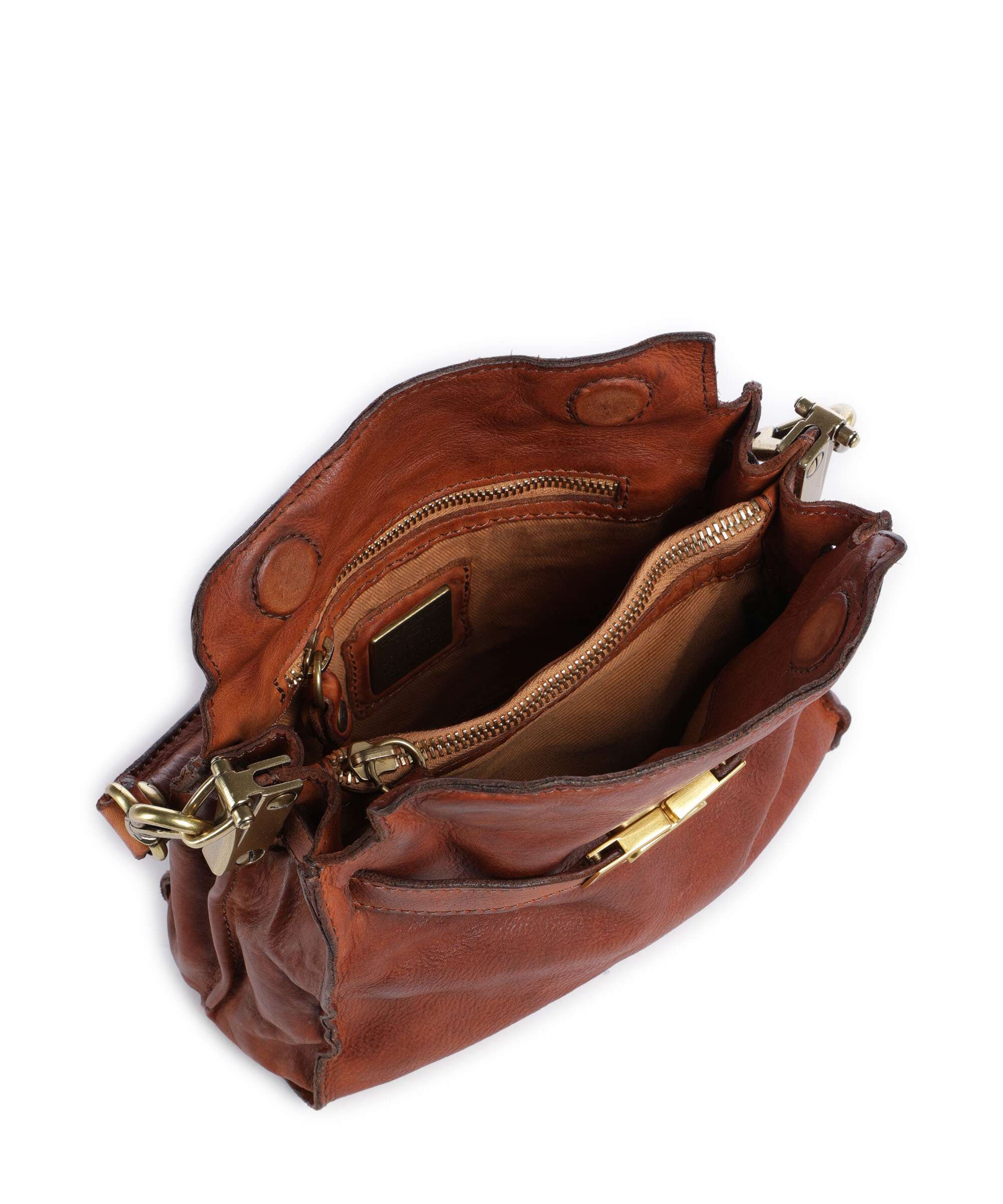 Campomaggi Schoudertas cognac - Image 6