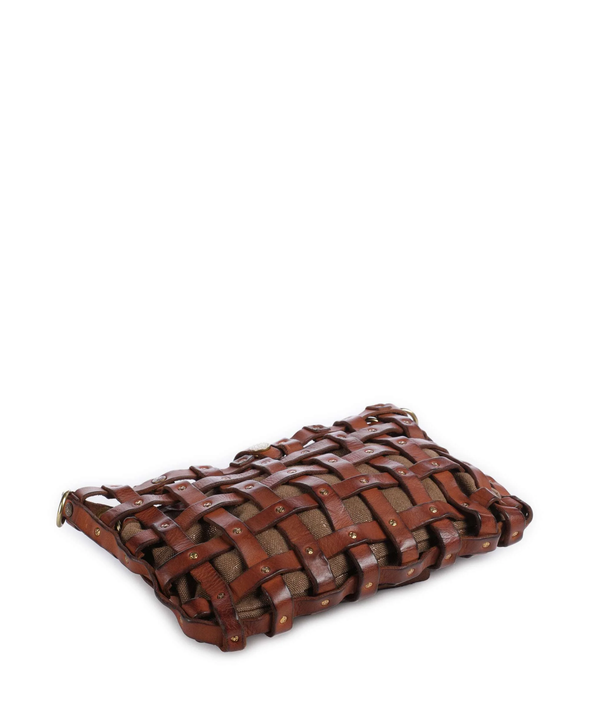 Campomaggi Schoudertas cognac/bronze - Image 6