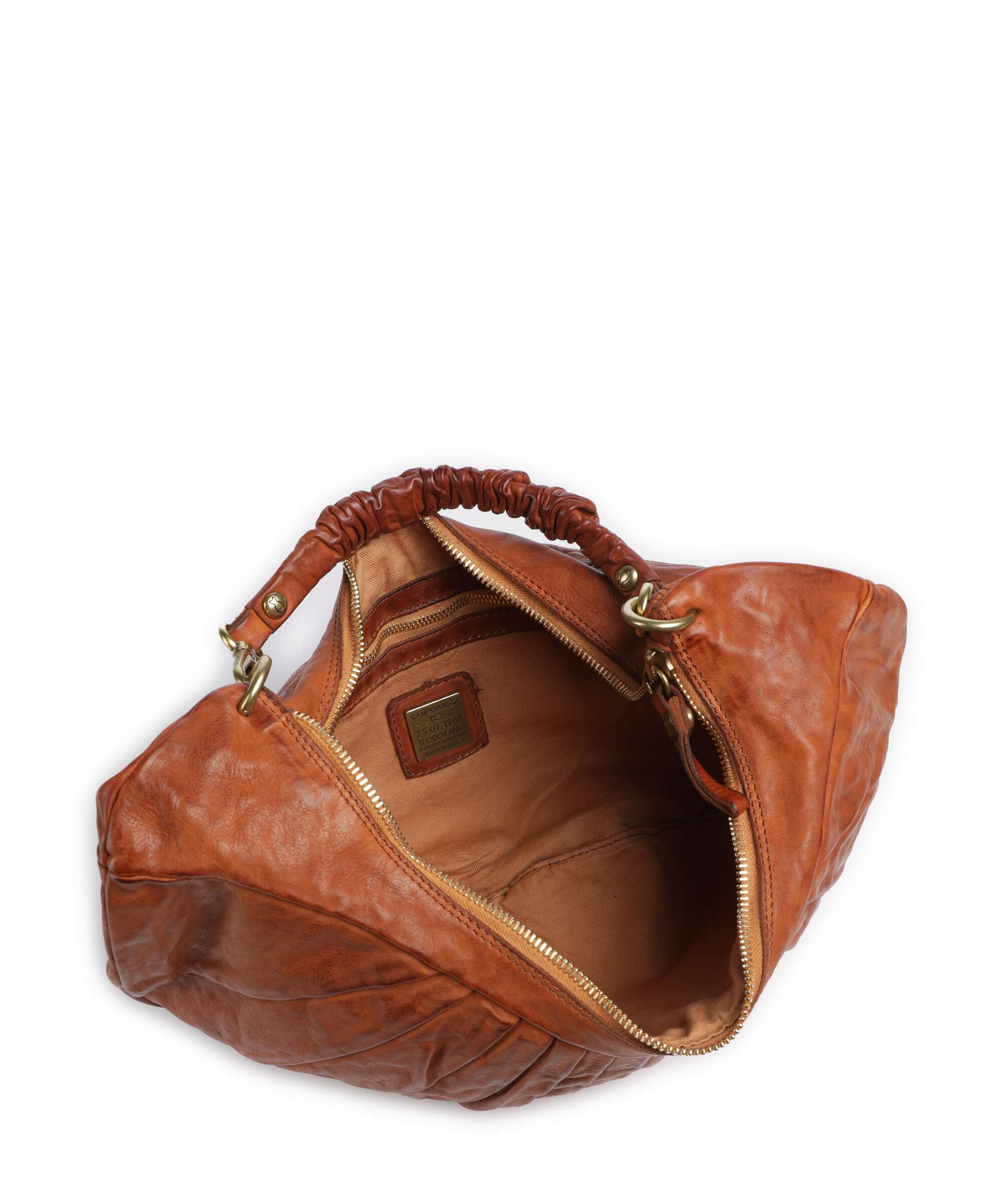 Campomaggi Schoudertas cognac - Image 5