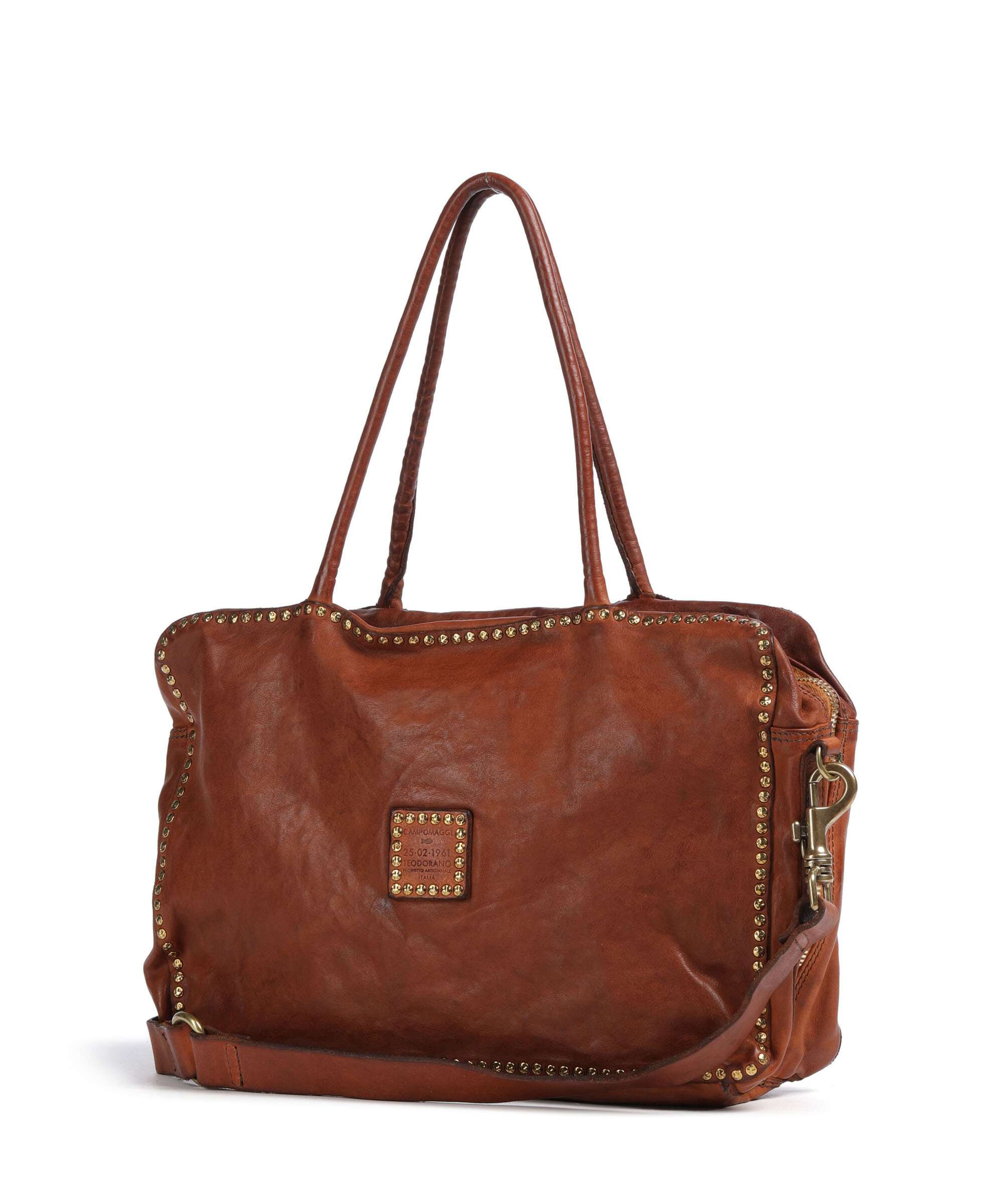 Campomaggi Schoudertas cognac - Image 2