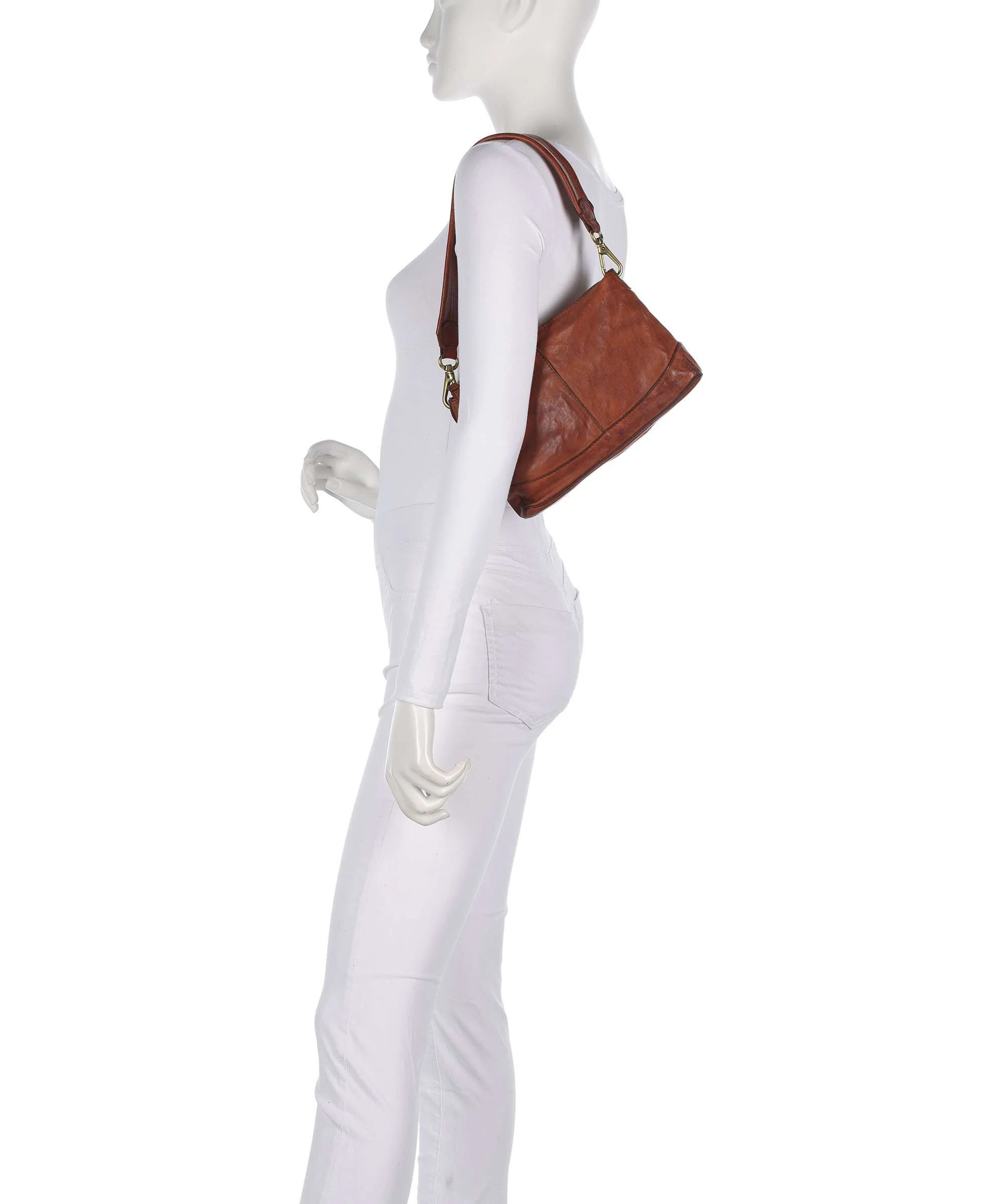 Campomaggi Schoudertas cognac - Image 3