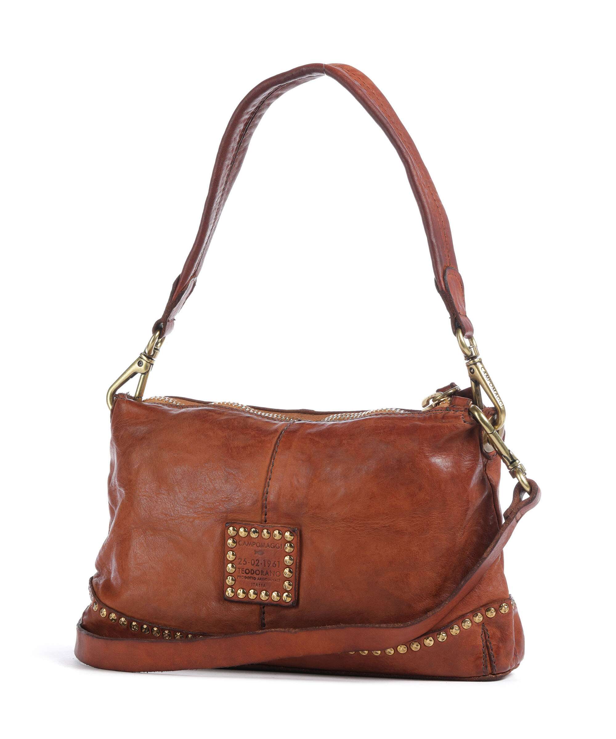 Campomaggi Schoudertas cognac - Image 2