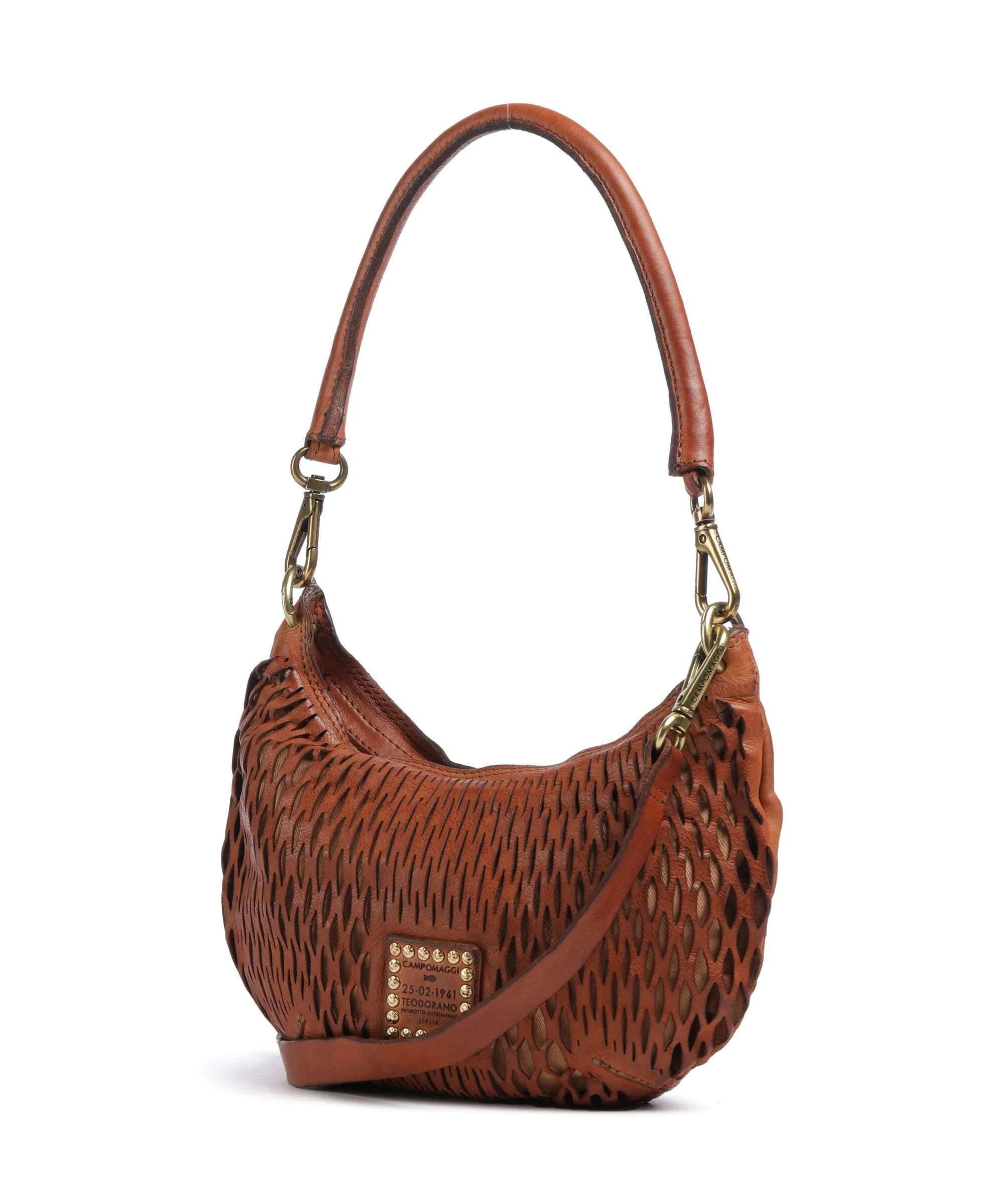 Campomaggi Schoudertas cognac - Image 2